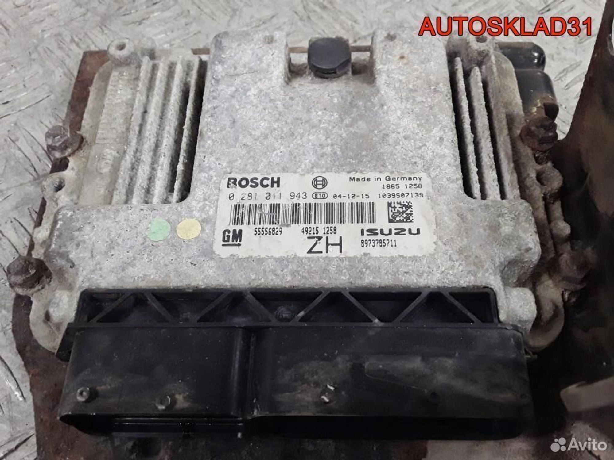 Блок эбу Opel Astra H 1.7 TDI Z17DTH 55556829, 6500 рублей, Дубовое