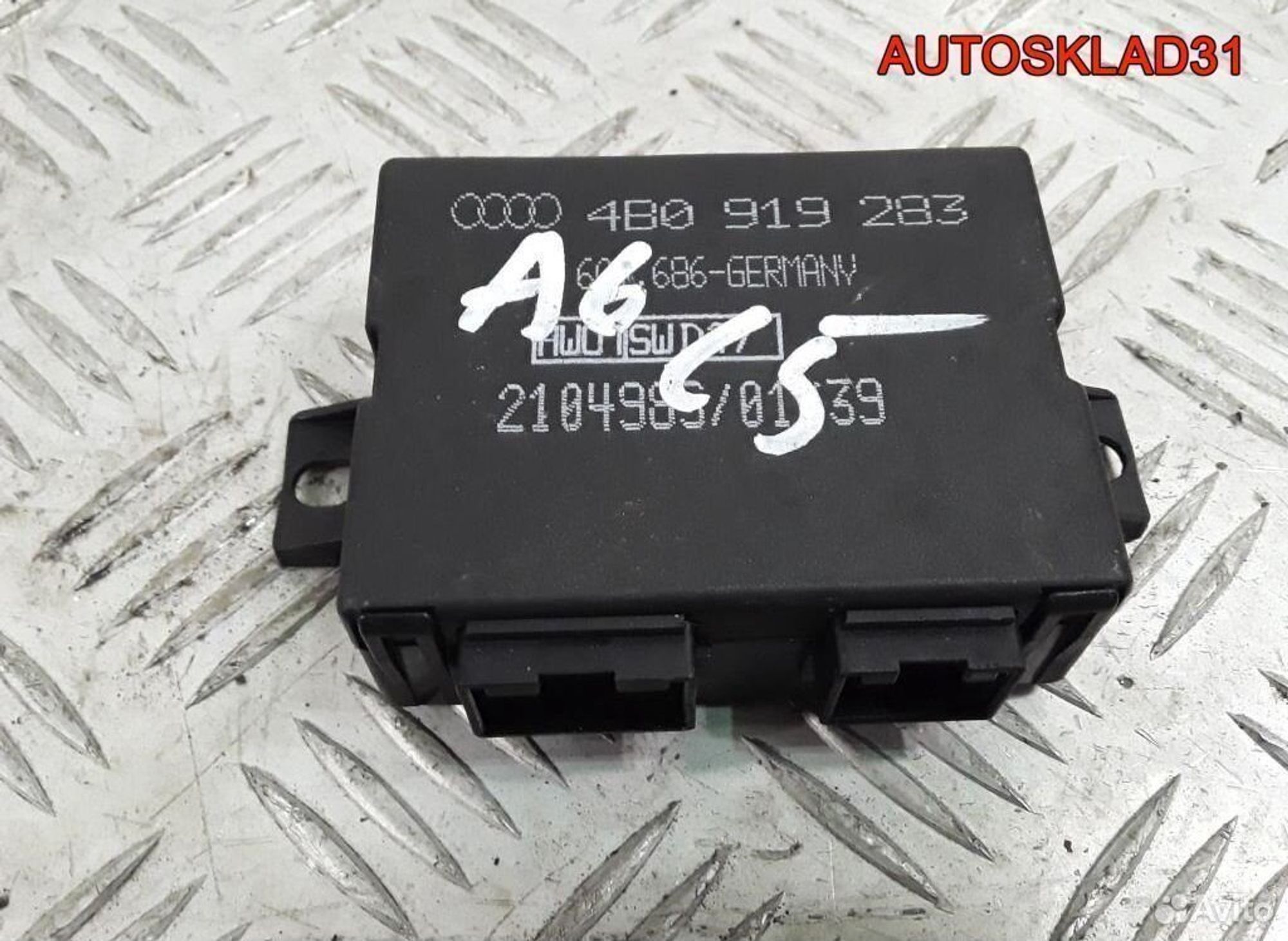 Блок парктроников Audi A6 C5 4B0919283, 1700 рублей, Дубовое