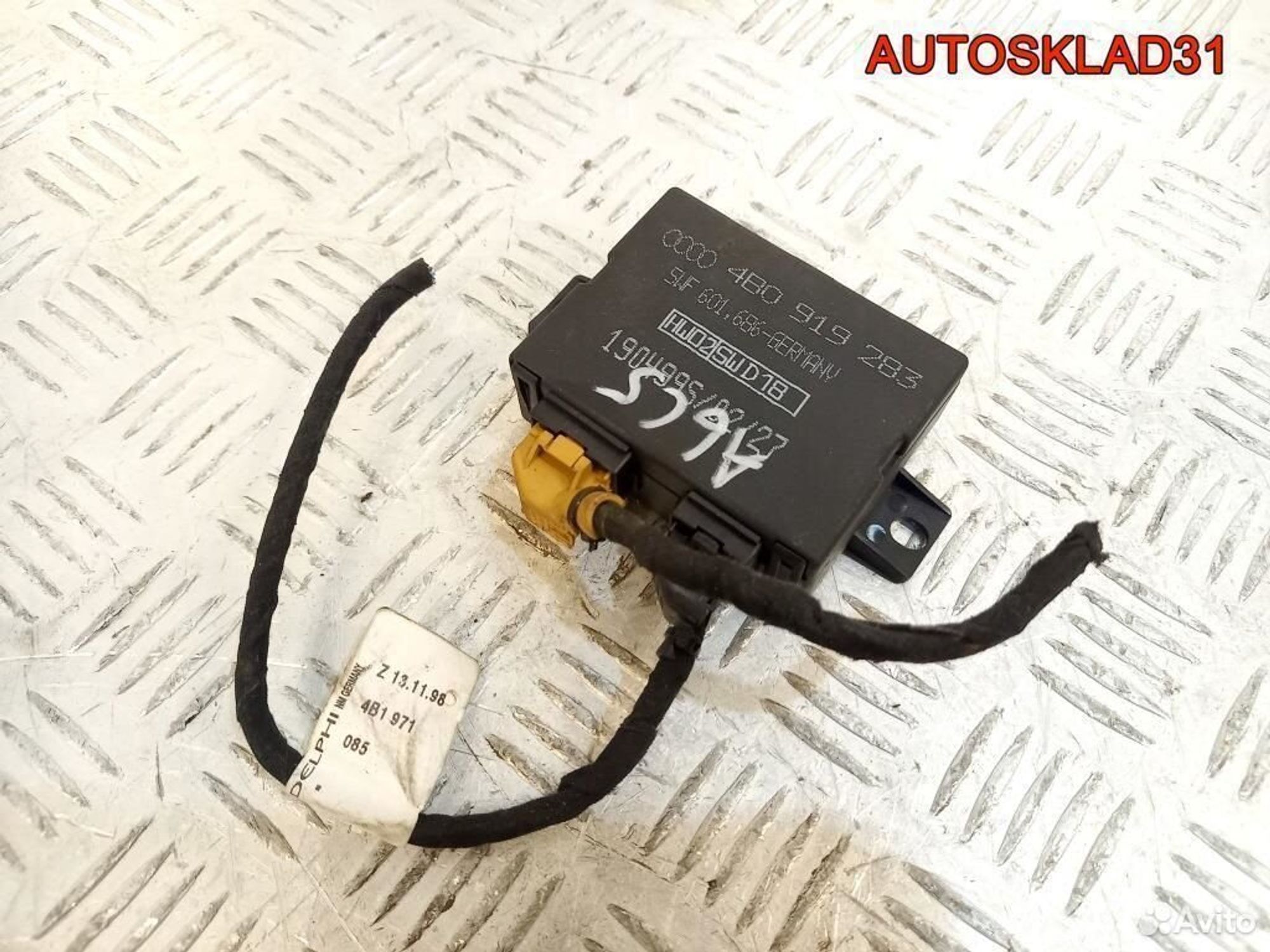 Блок парктроников Audi A6 C5 4B0919283, 1700 рублей, Дубовое