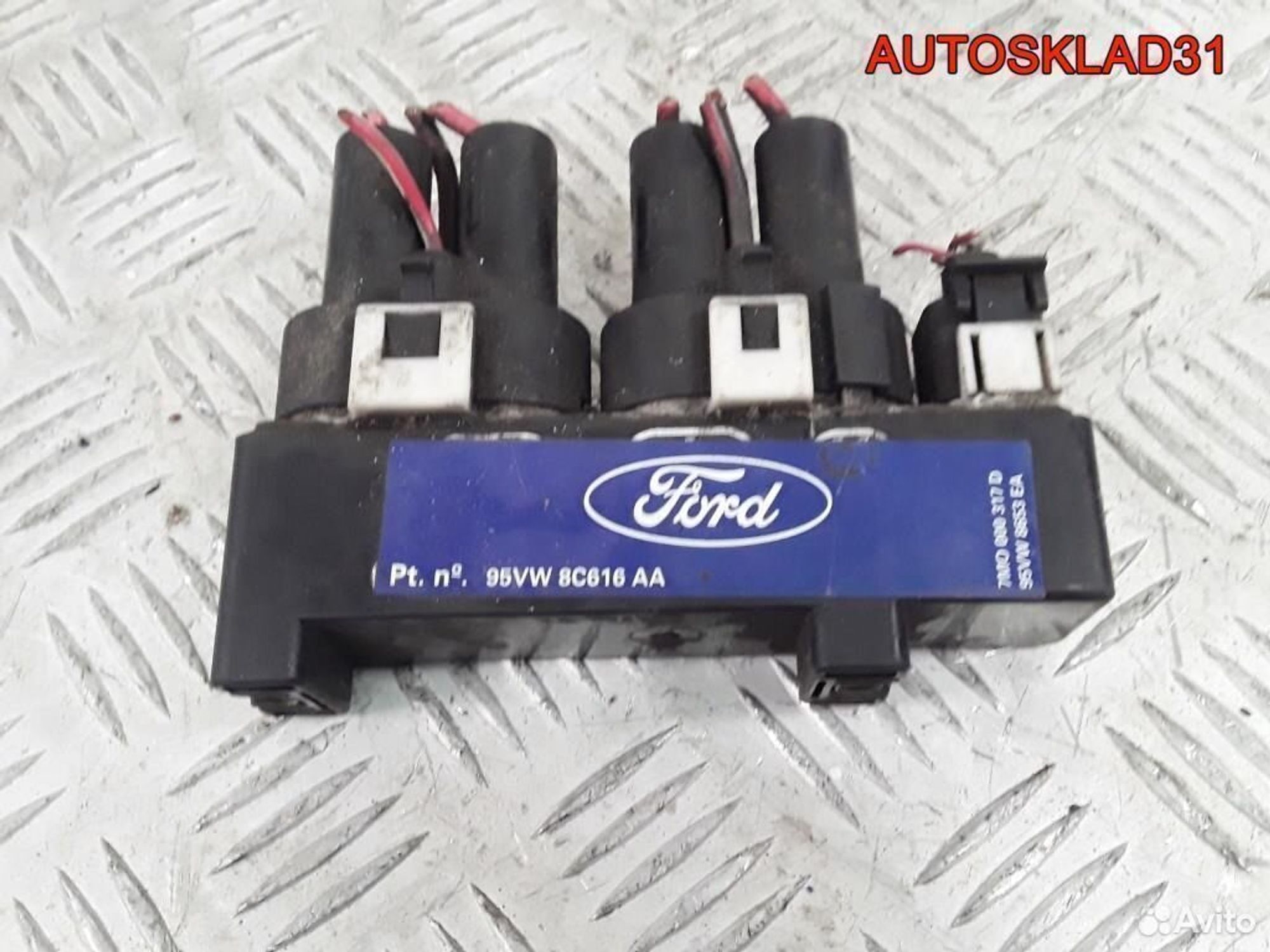 Блок управления вентилятором Ford Galaxy 95VW8C616, 2600 рублей, Дубовое