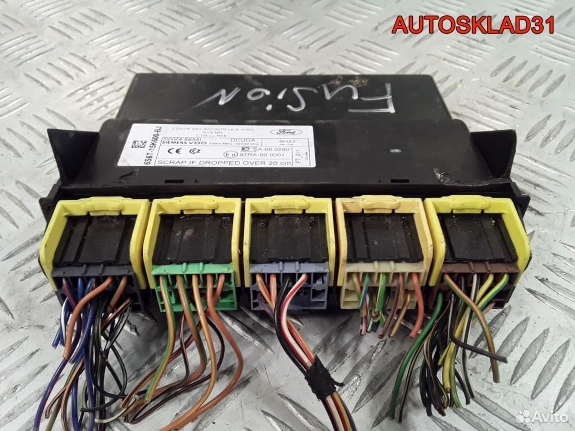 Блок комфорта Ford Fusion 6S6T15K600BJ, 1100 рублей, Дубовое