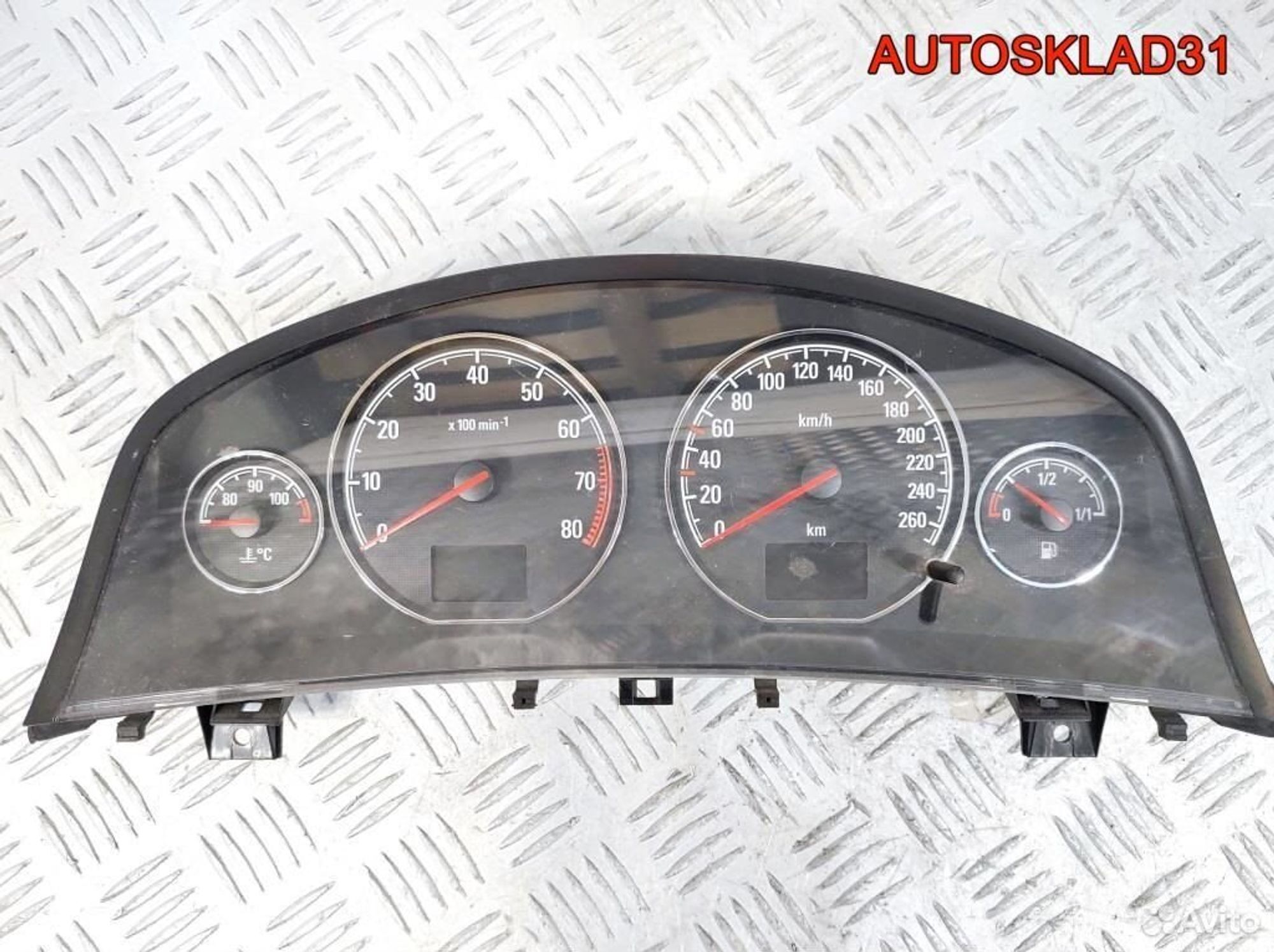 Панель приборов Opel Vectra C 13186666 Бензин, 2600 рублей, Дубовое