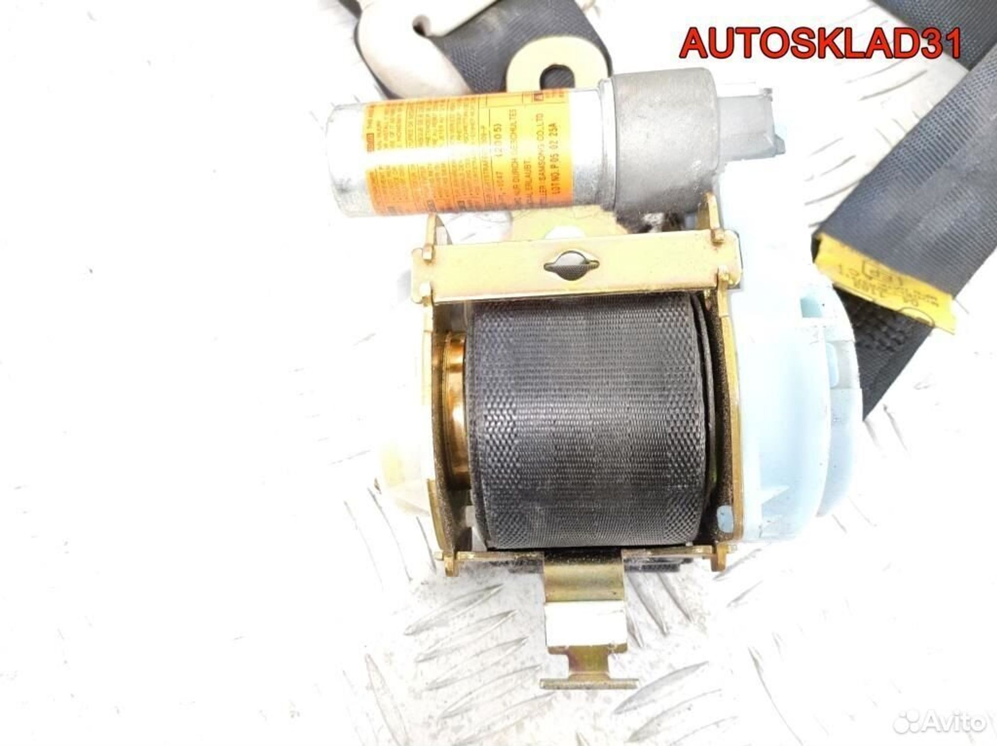 Ремень безопасности передний левый Hyundai Getz, 1700 рублей, Дубовое