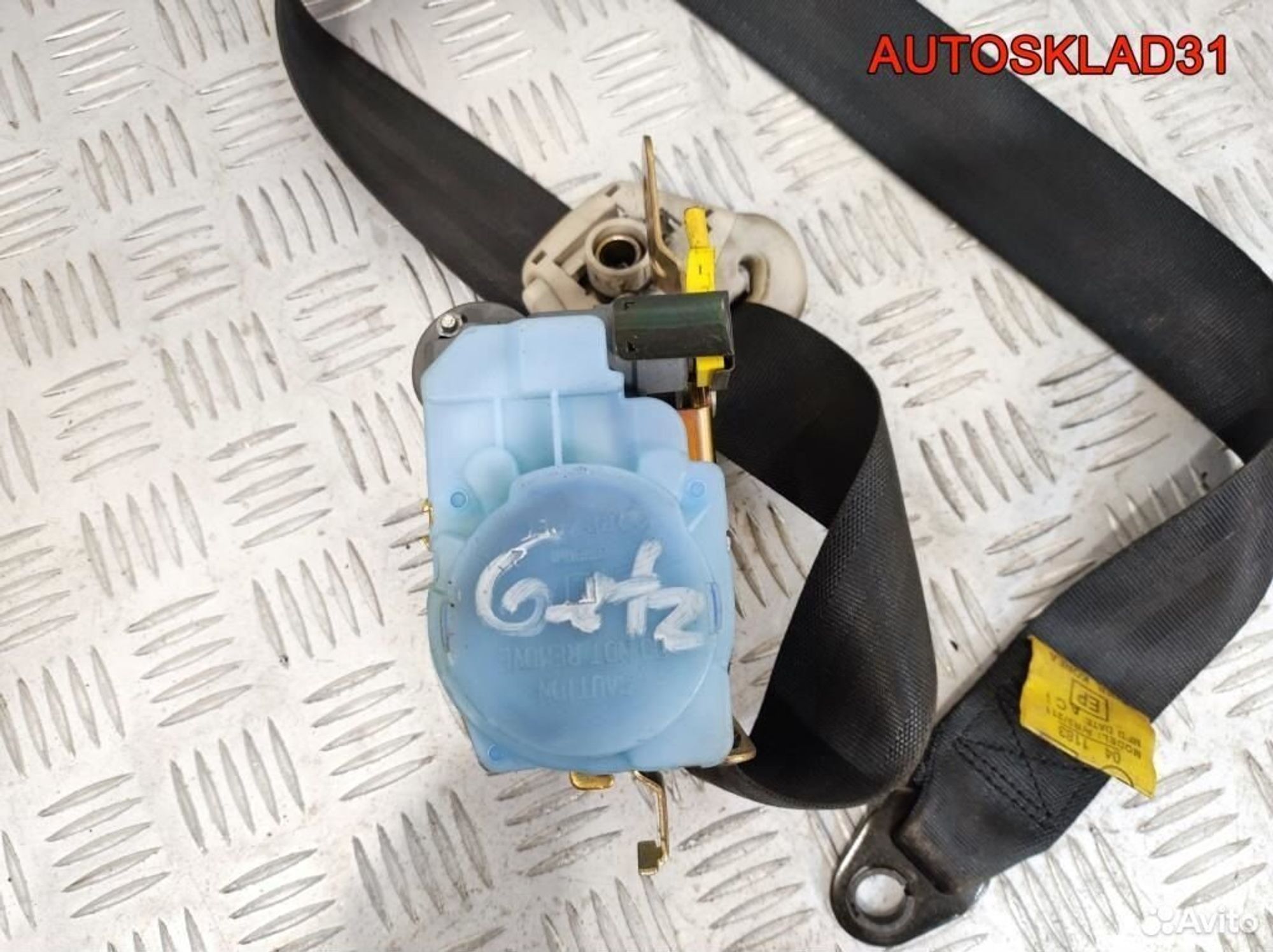 Ремень безопасности передний левый Hyundai Getz, 1700 рублей, Дубовое