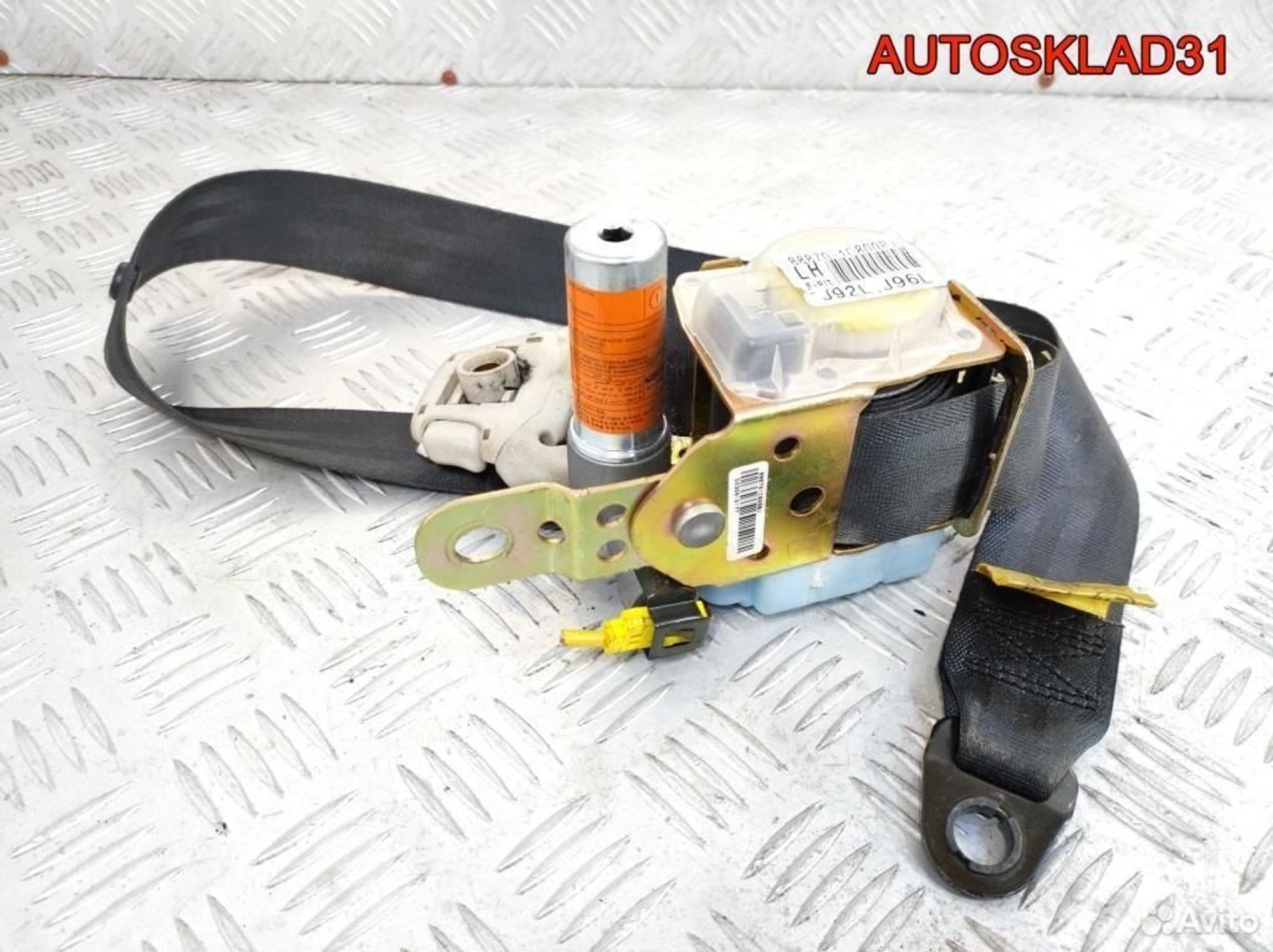 Ремень безопасности передний левый Hyundai Getz, 1700 рублей, Дубовое