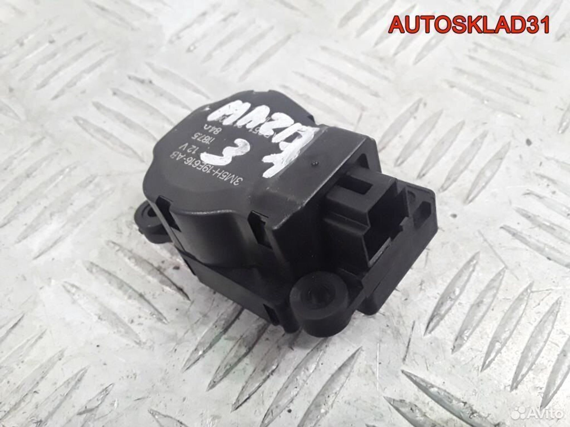 Сервопривод заслонки печки Mazda 3 BK 3m5h19e616ab, 600 рублей, Дубовое