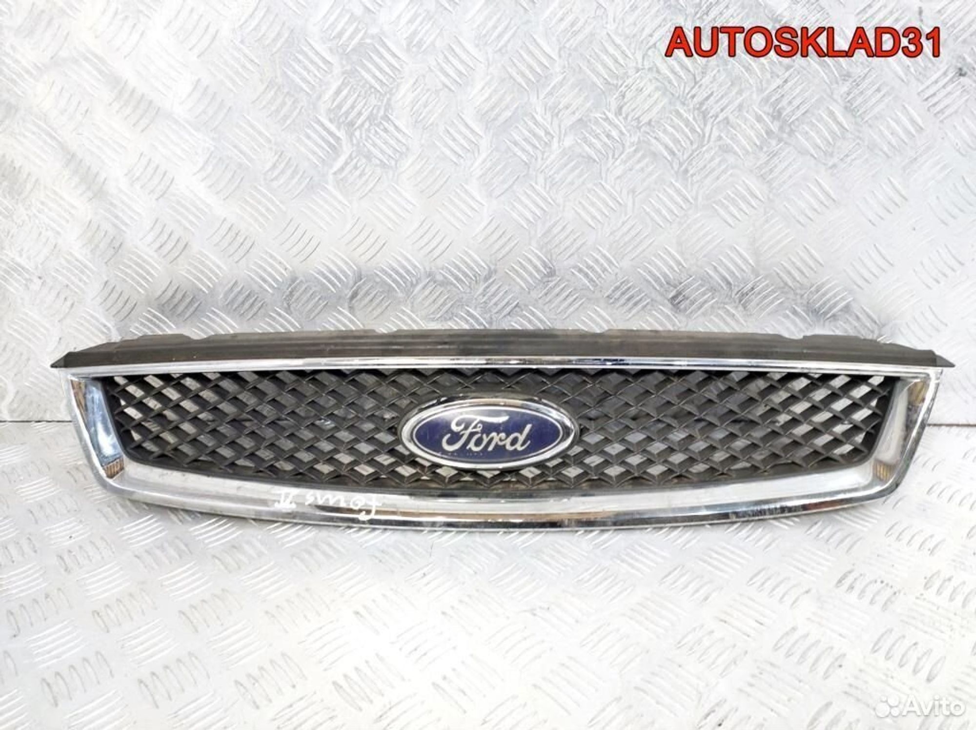 Решетка радиатора Ford Focus 2 4M518138AE, 3700 рублей, Дубовое