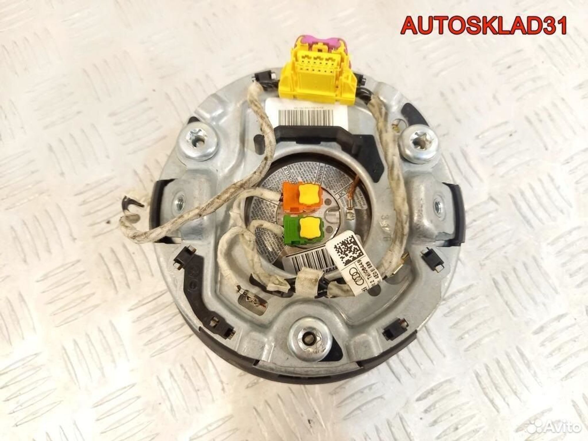 Подушка безопасности в руль Audi A8 D3 4E0880201C, 5700 рублей, Дубовое