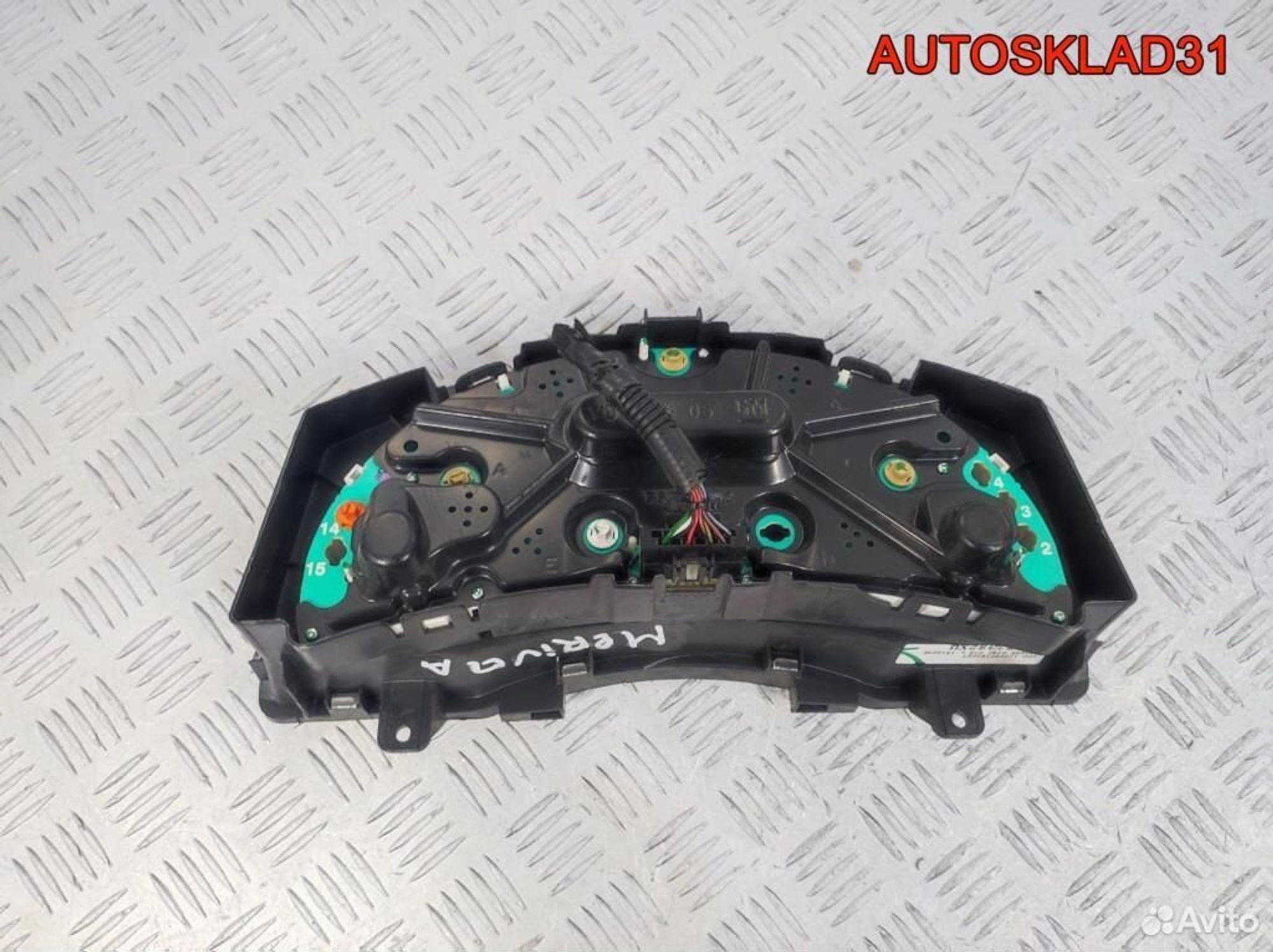 Панель приборов Opel Meriva A 13173382 Бензин, 2500 рублей, Дубовое