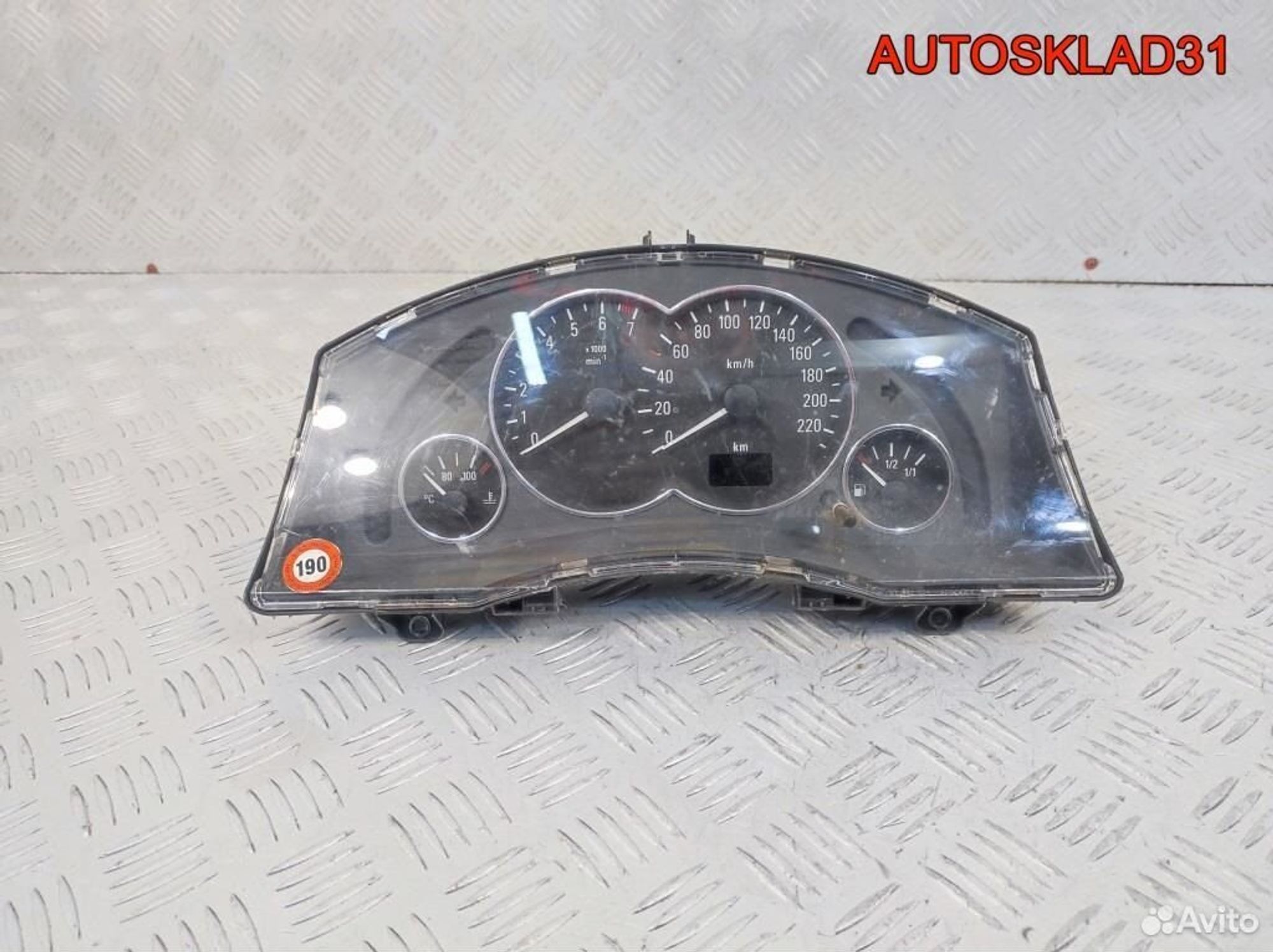 Панель приборов Opel Meriva A 13173382 Бензин, 2500 рублей, Дубовое