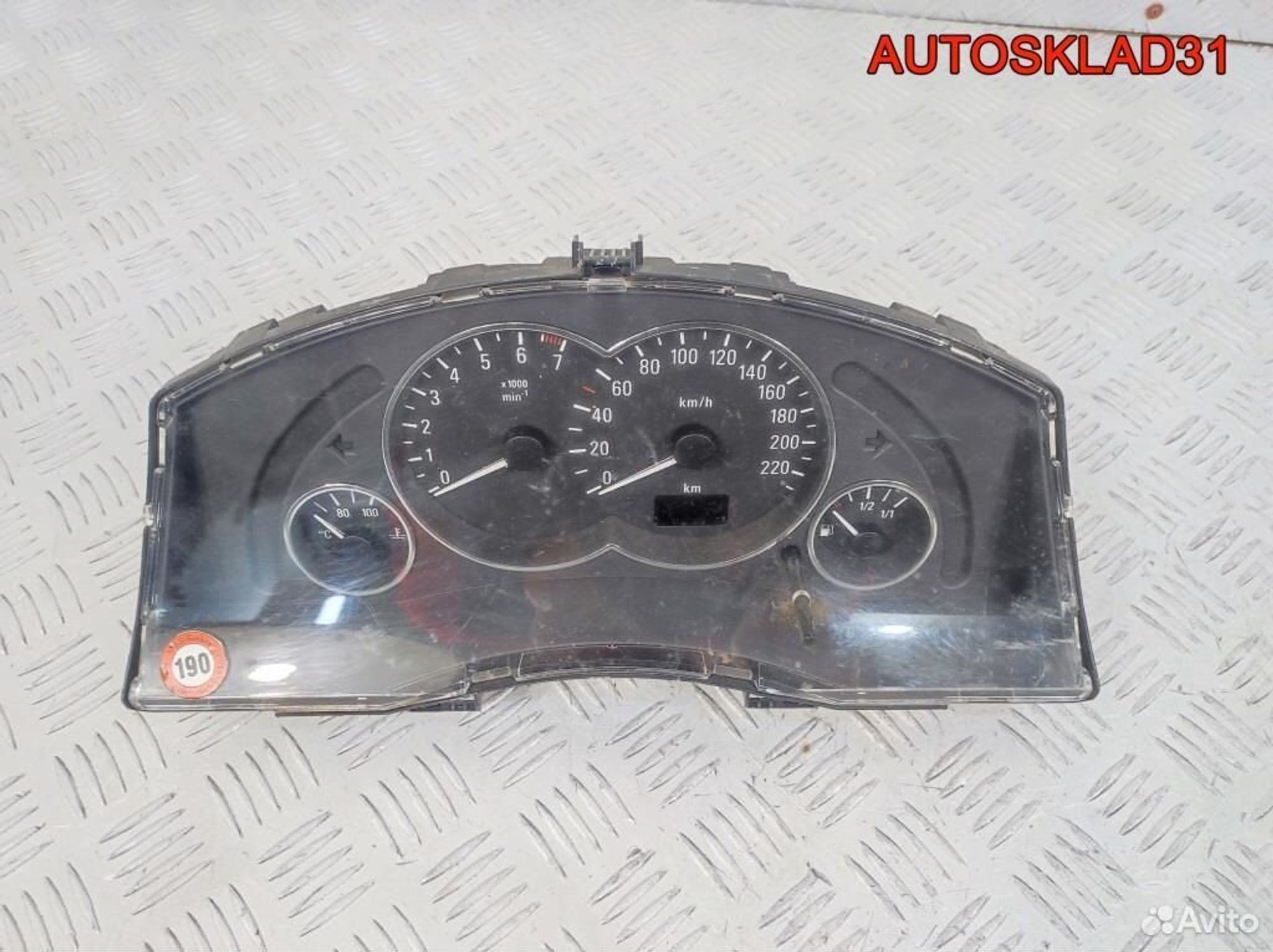 Панель приборов Opel Meriva A 13173382 Бензин, 2500 рублей, Дубовое