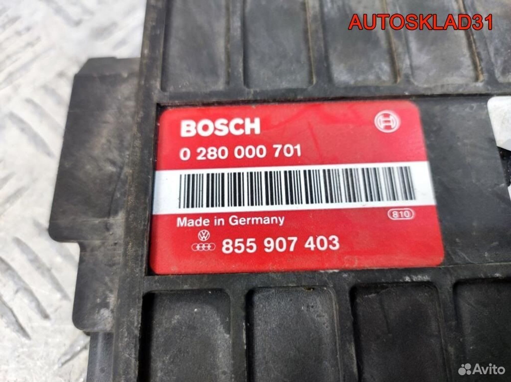 Блок эбу Audi 80 B3 855907403 1,8 Бензин, 1800 рублей, Дубовое