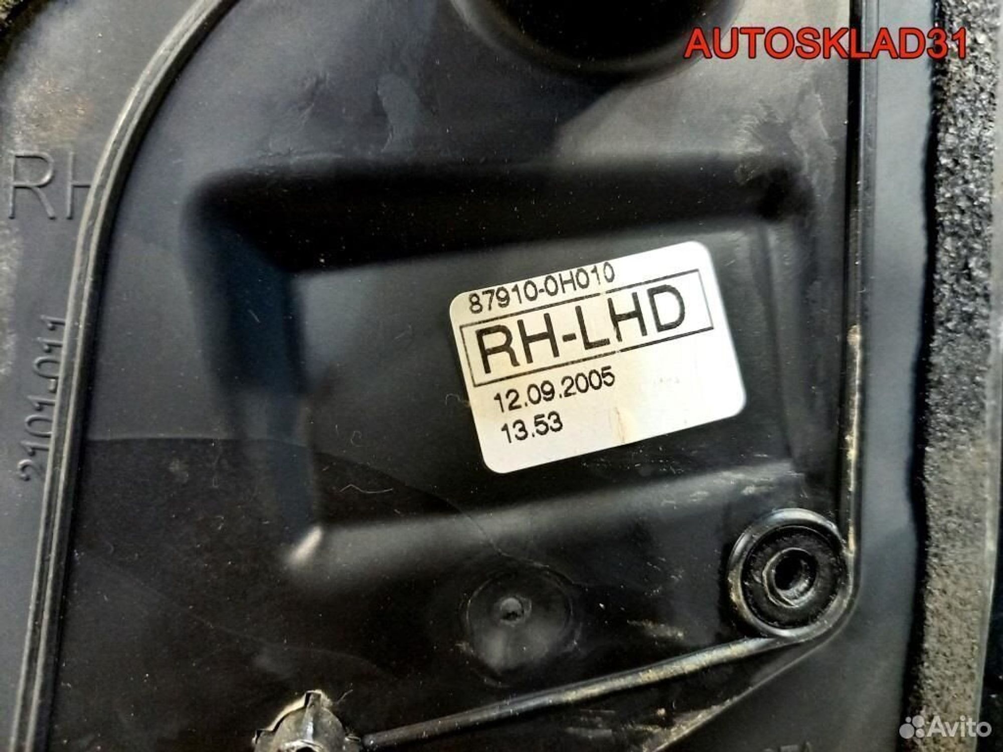 Зеркало правое механическое Toyota Aygo 879100H010, 5400 рублей, Дубовое