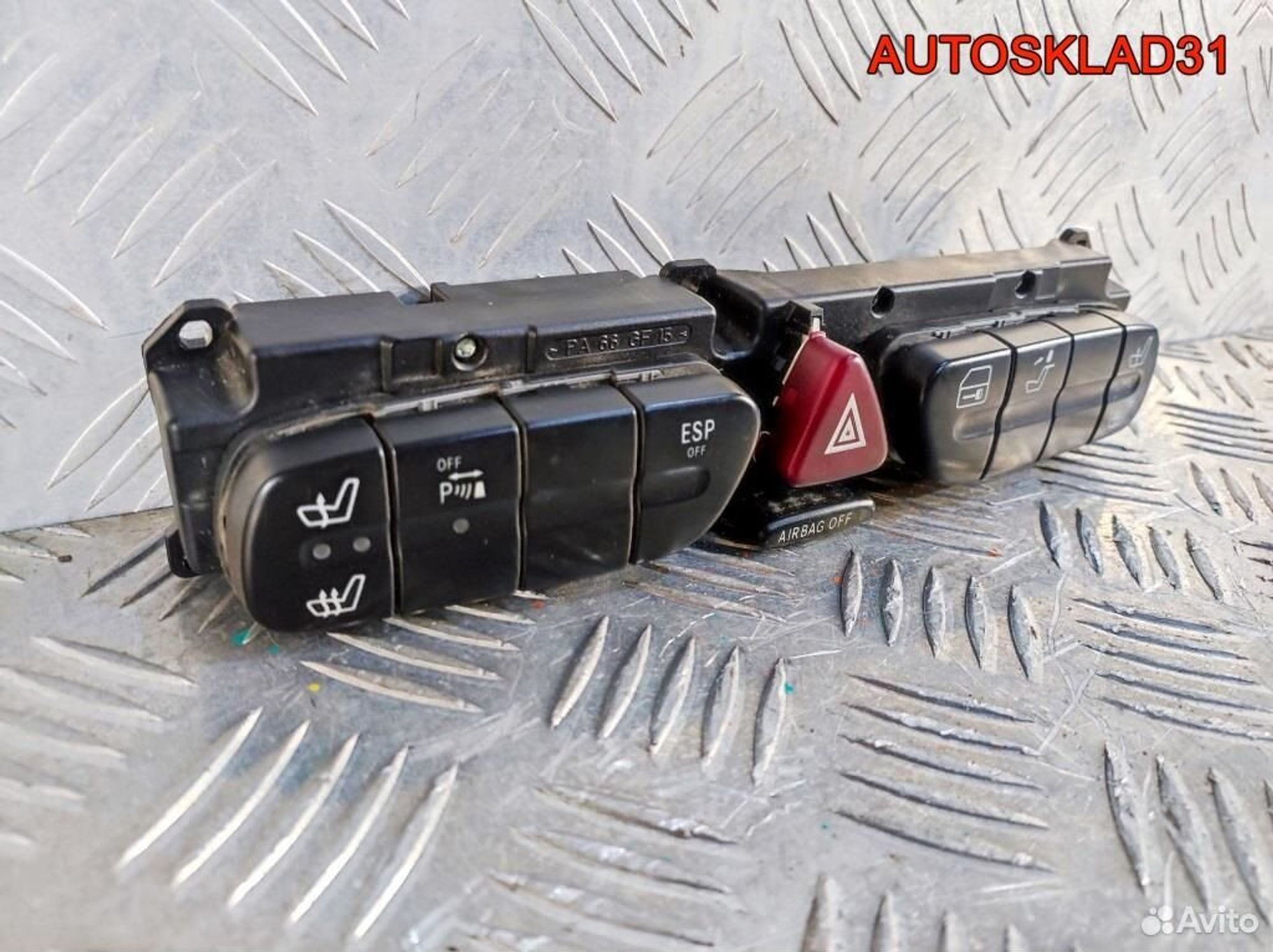 Блок кнопок Mercedes Benz W203 A2038208210, 1700 рублей, Дубовое