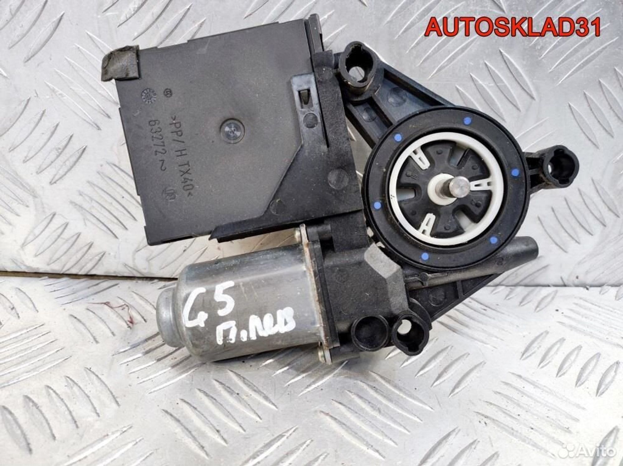 Моторчик стеклоподъемника передний левый VW Golf 5 1K959701E, 2300 рублей, Дубовое