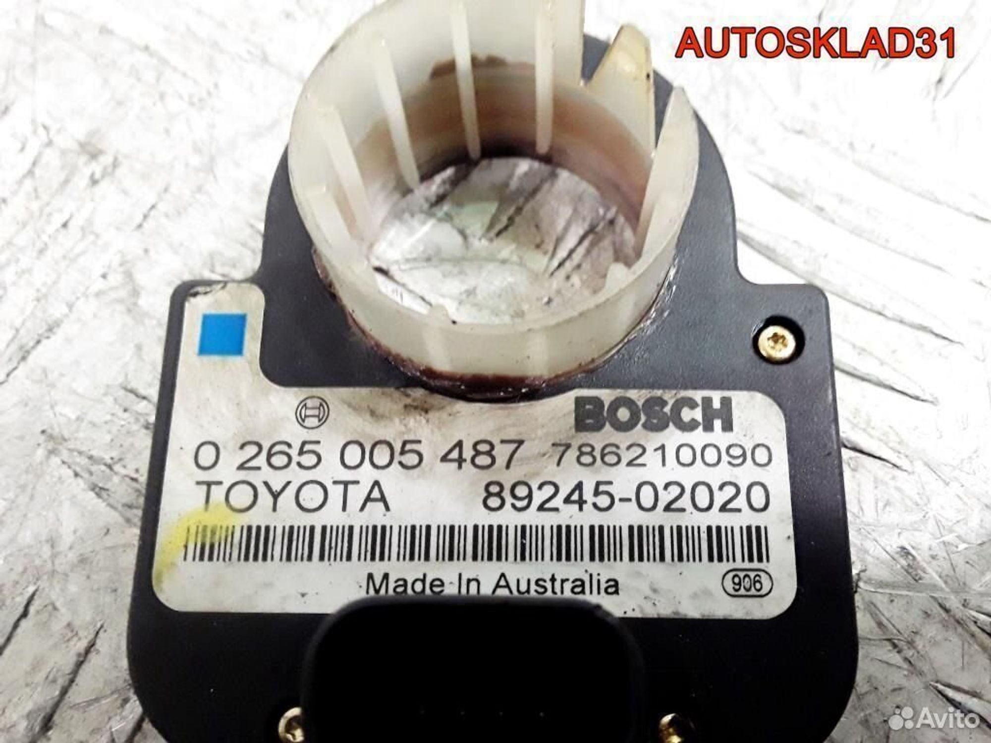 Датчик угла поворота руля Toyota Corolla Verso, 1700 рублей, Дубовое