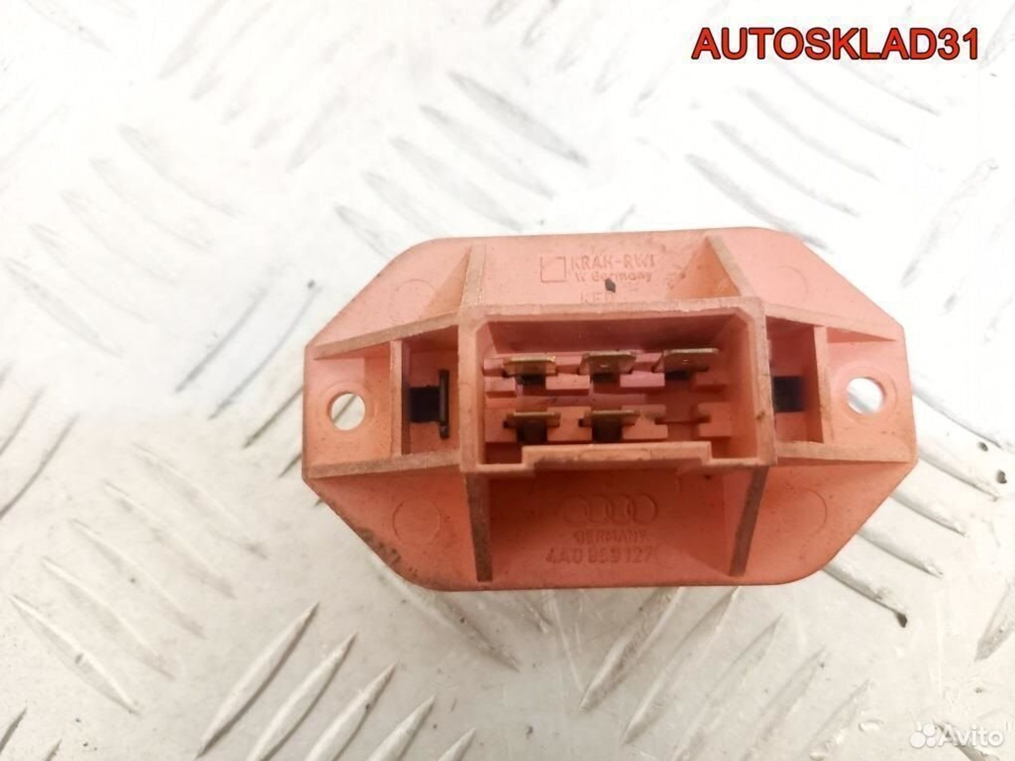 Резистор отопителя Audi 100 C4 1991-1994 4A0959127, 600 рублей, Дубовое