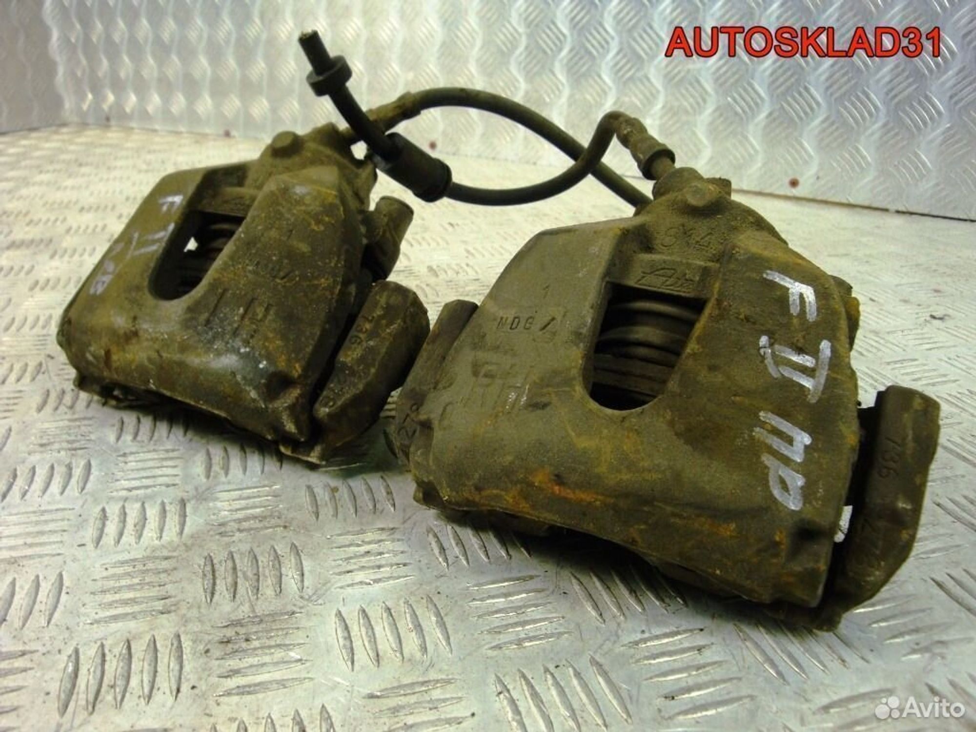 Суппорт тормозной передний Ford Focus 2, 700 рублей, Дубовое