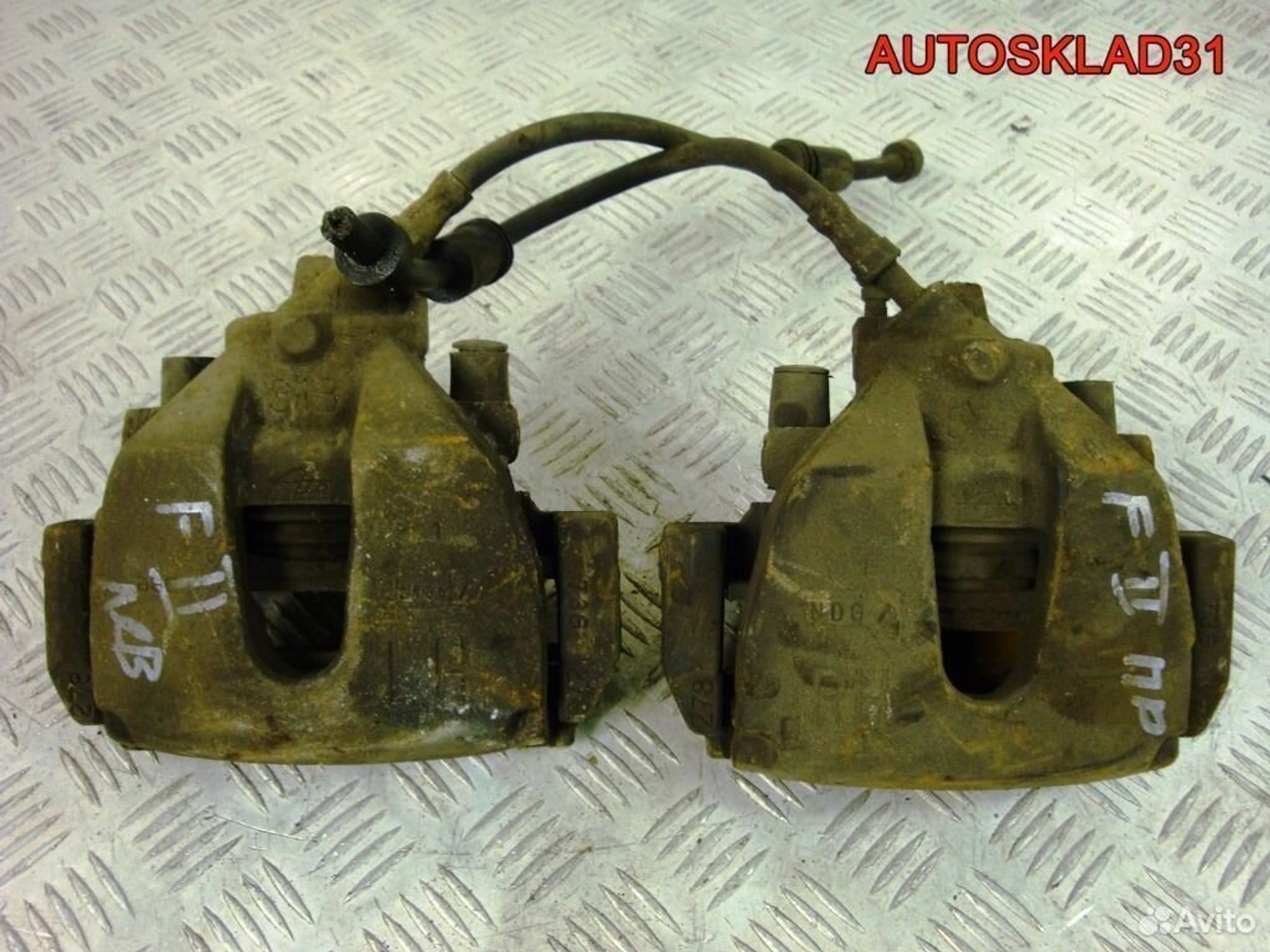 Суппорт тормозной передний Ford Focus 2, 700 рублей, Дубовое