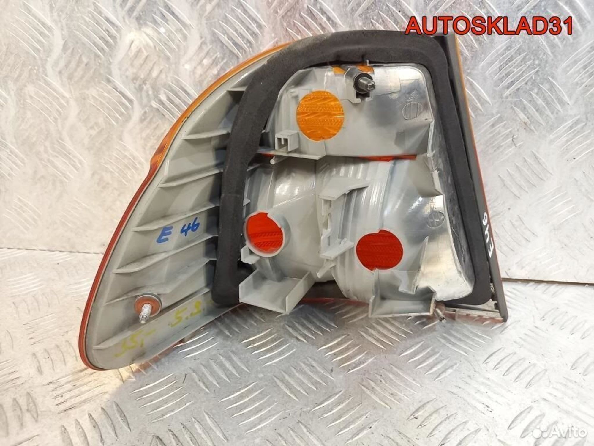 Фонарь задний правый BMW E46 63218364922 Седан, 1200 рублей, Дубовое