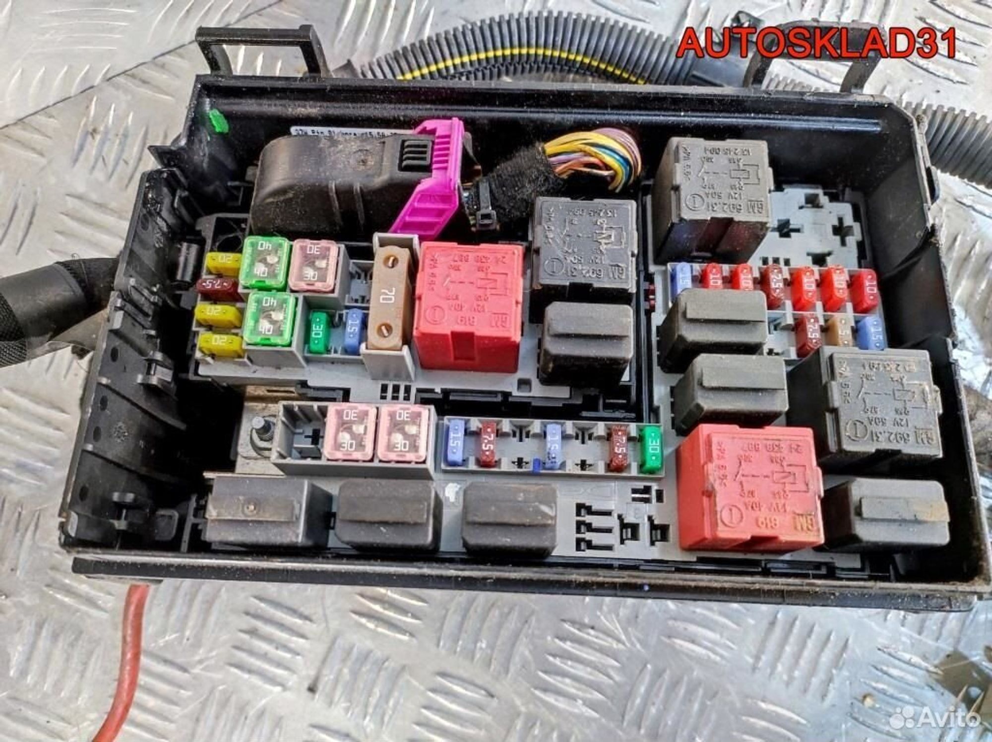 Блок предохранителей Opel Corsa D 13246926, 2100 рублей, Дубовое