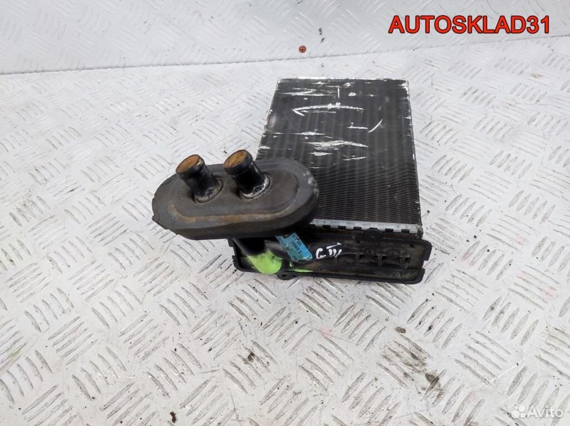 Радиатор отопителя Volkswagen Golf 3 1H1819031A, 900 рублей, Дубовое