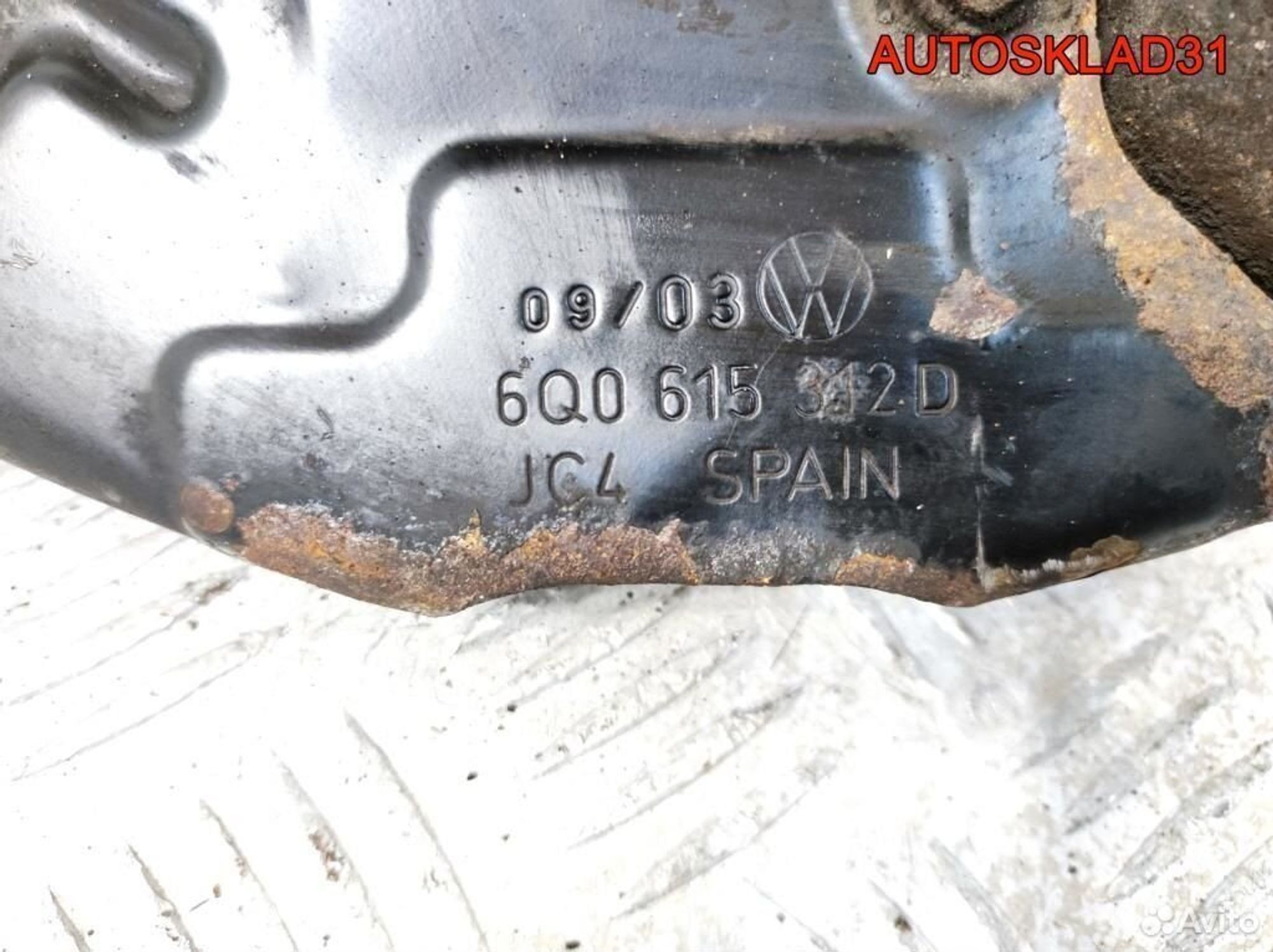 Кулак поворотный передний правый Skoda Fabia 3, 4100 рублей, Дубовое