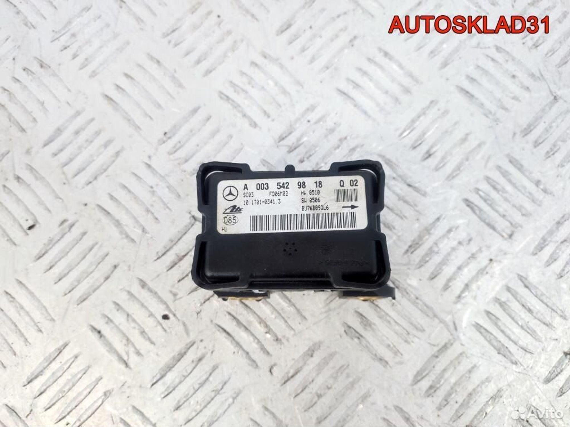 Датчик ускорения Mercedes Benz W203 A0035429818, 1100 рублей, Дубовое