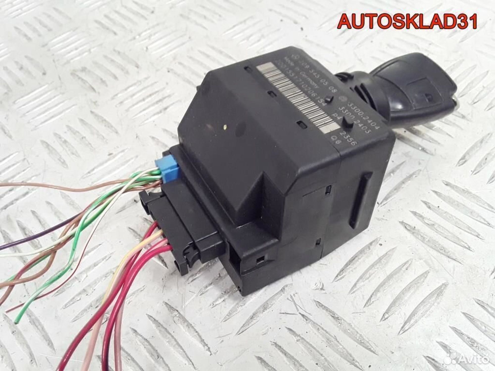 Замок зажигания Mercedes-Benz W203 A2095450508, 3300 рублей, Дубовое