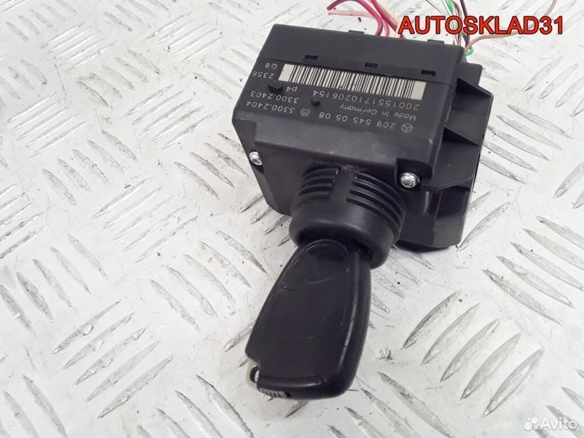 Замок зажигания Mercedes-Benz W203 A2095450508, 3300 рублей, Дубовое