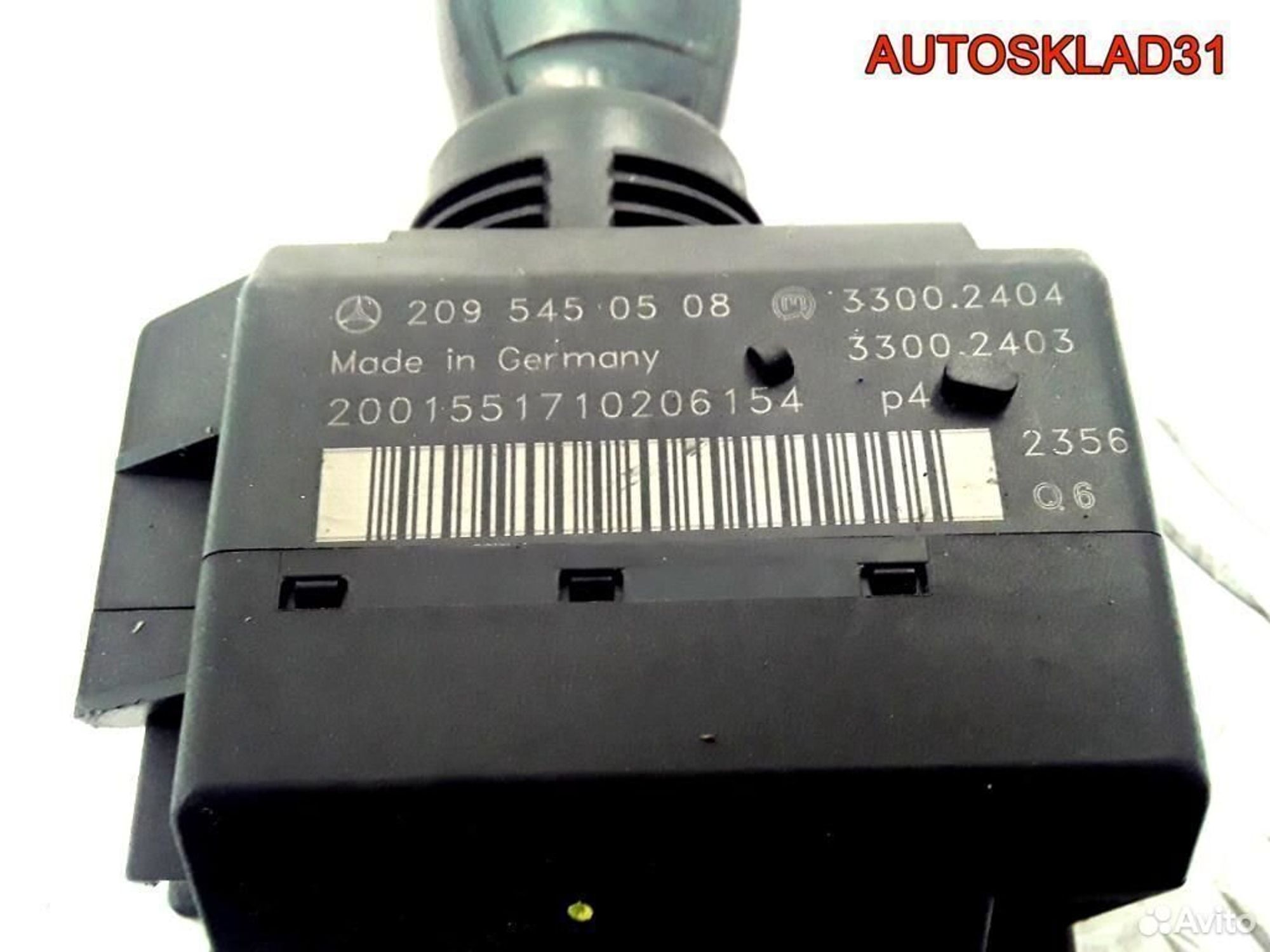 Замок зажигания Mercedes-Benz W203 A2095450508, 3300 рублей, Дубовое