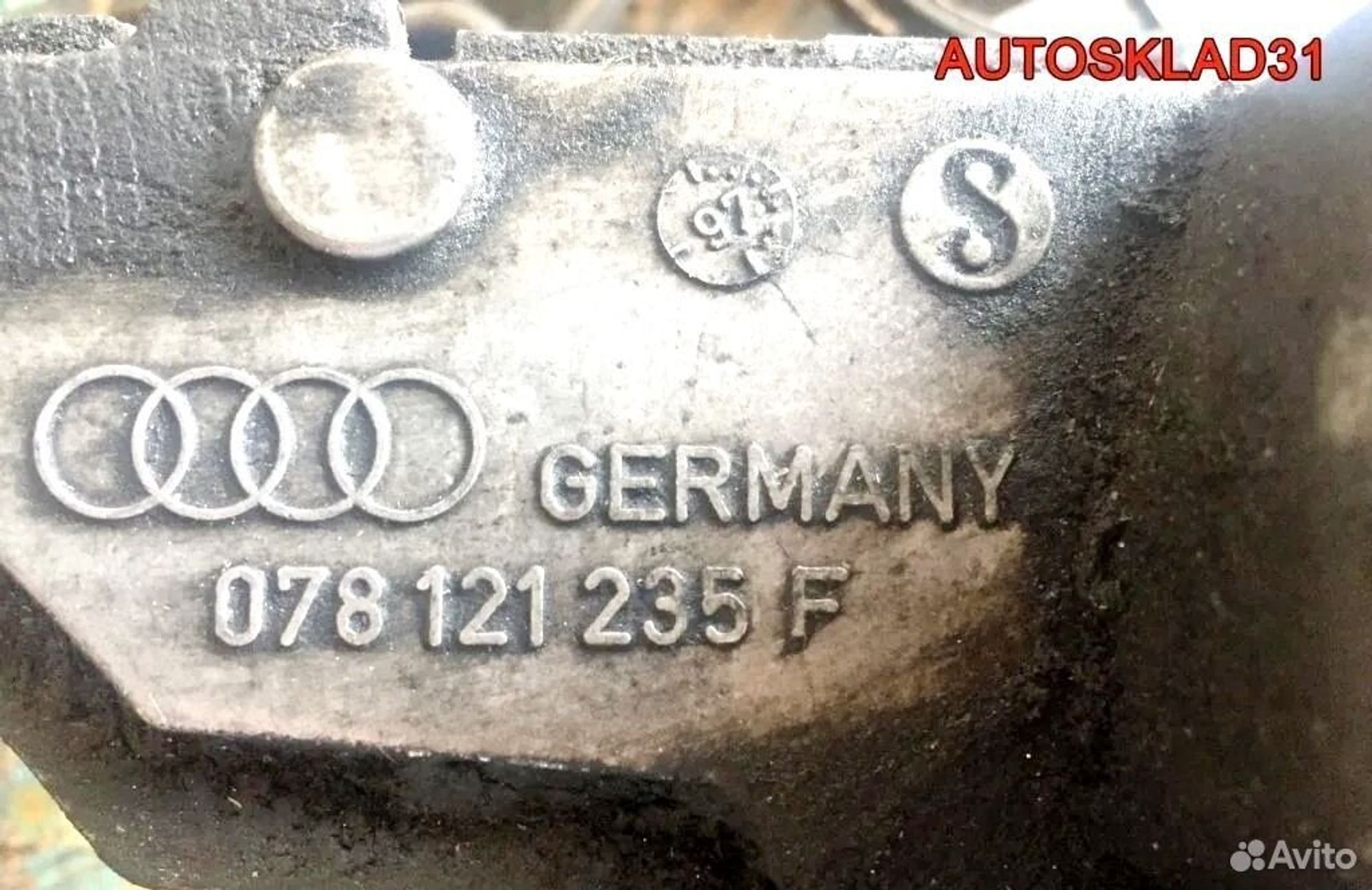 Кронштейн вискомуфты Audi A6 C5 078121235F, 4100 рублей, Дубовое