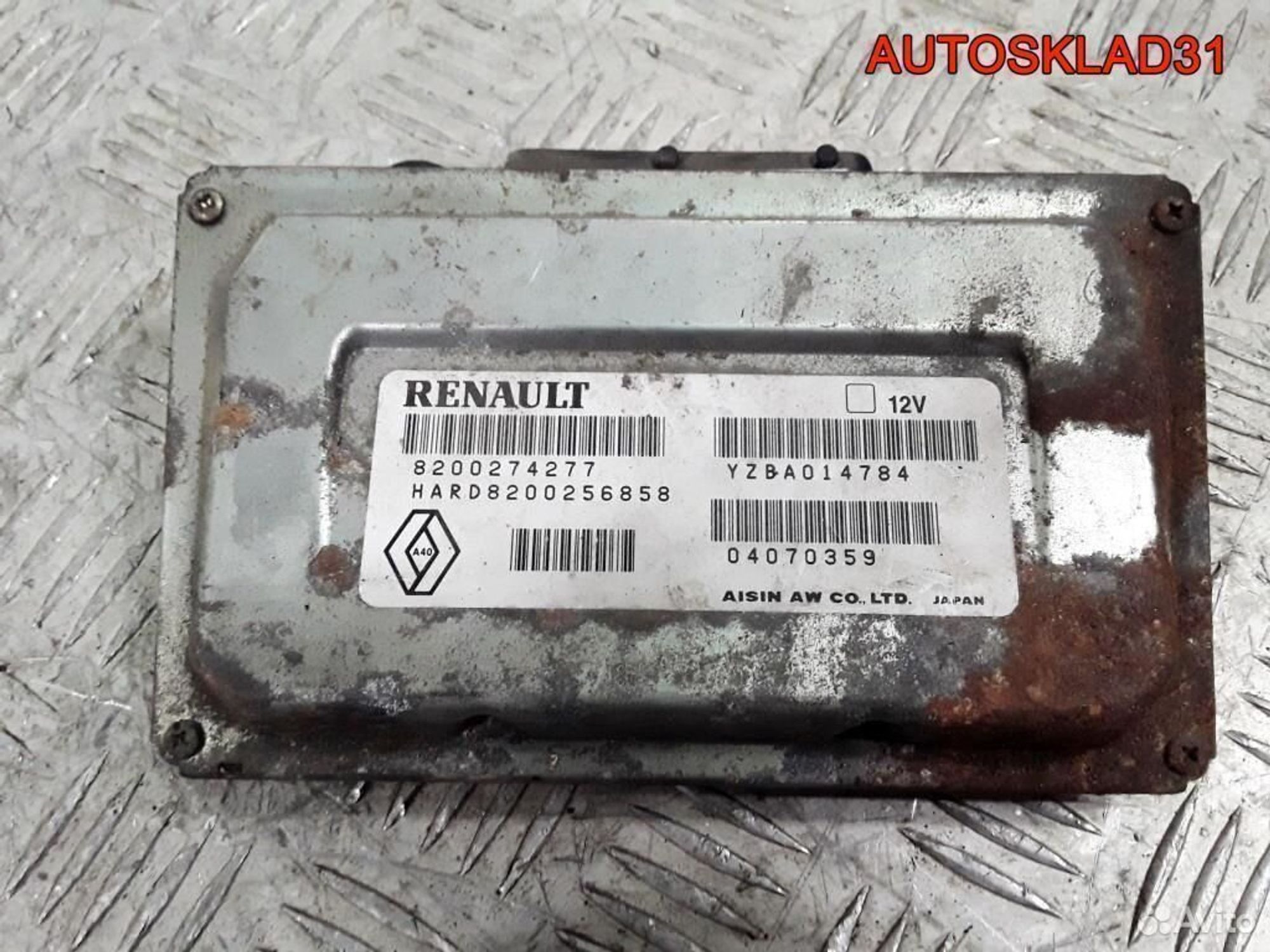 Блок управления АКПП Renault Espace 4 8200274277, 2500 рублей, Дубовое