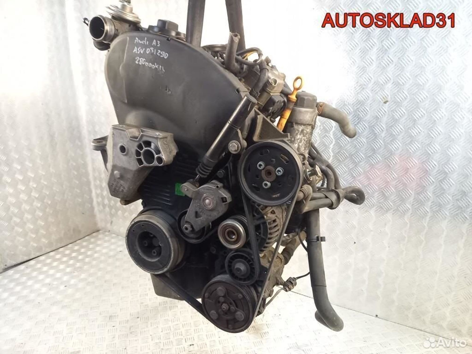 Двигатель ASV Audi A3 8L1 1.9 Дизель, 40500 рублей, Дубовое