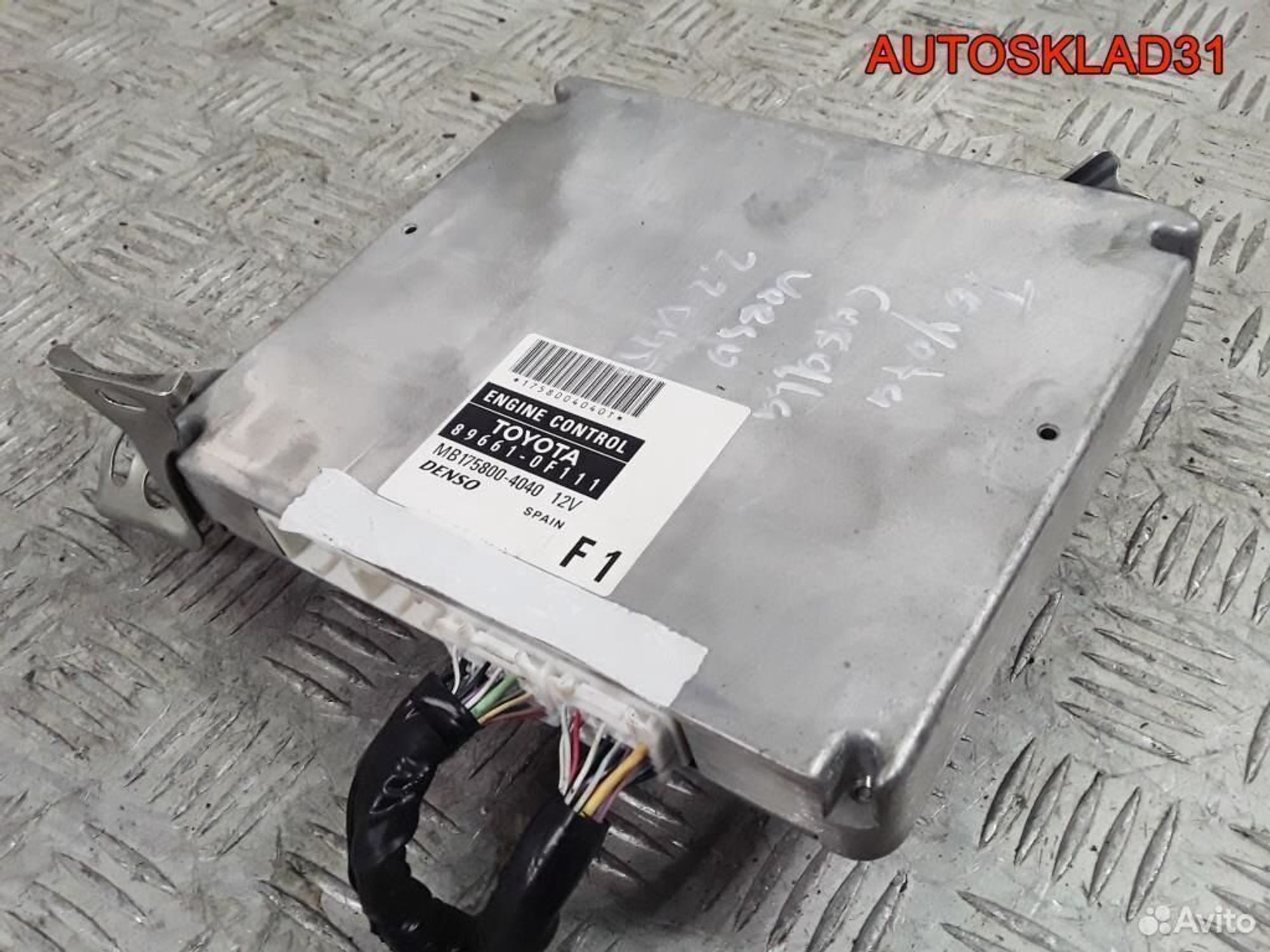 Блок эбу Toyota Corolla Verso 2.2 2adft 896610F111, 4600 рублей, Дубовое