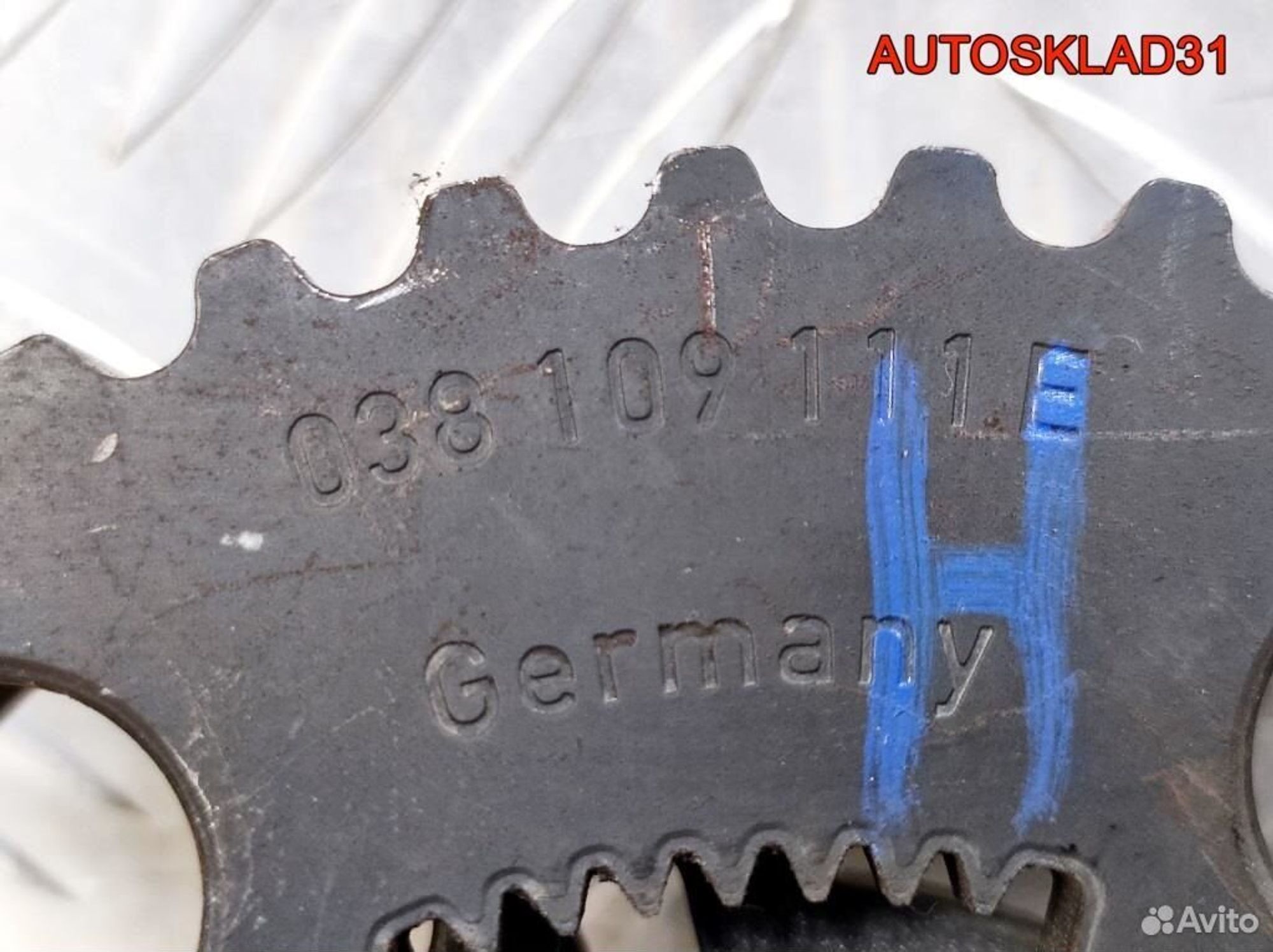 Шестерня распредвала Audi A6 C6 2.0 TDI 03G109240, 2000 рублей, Дубовое