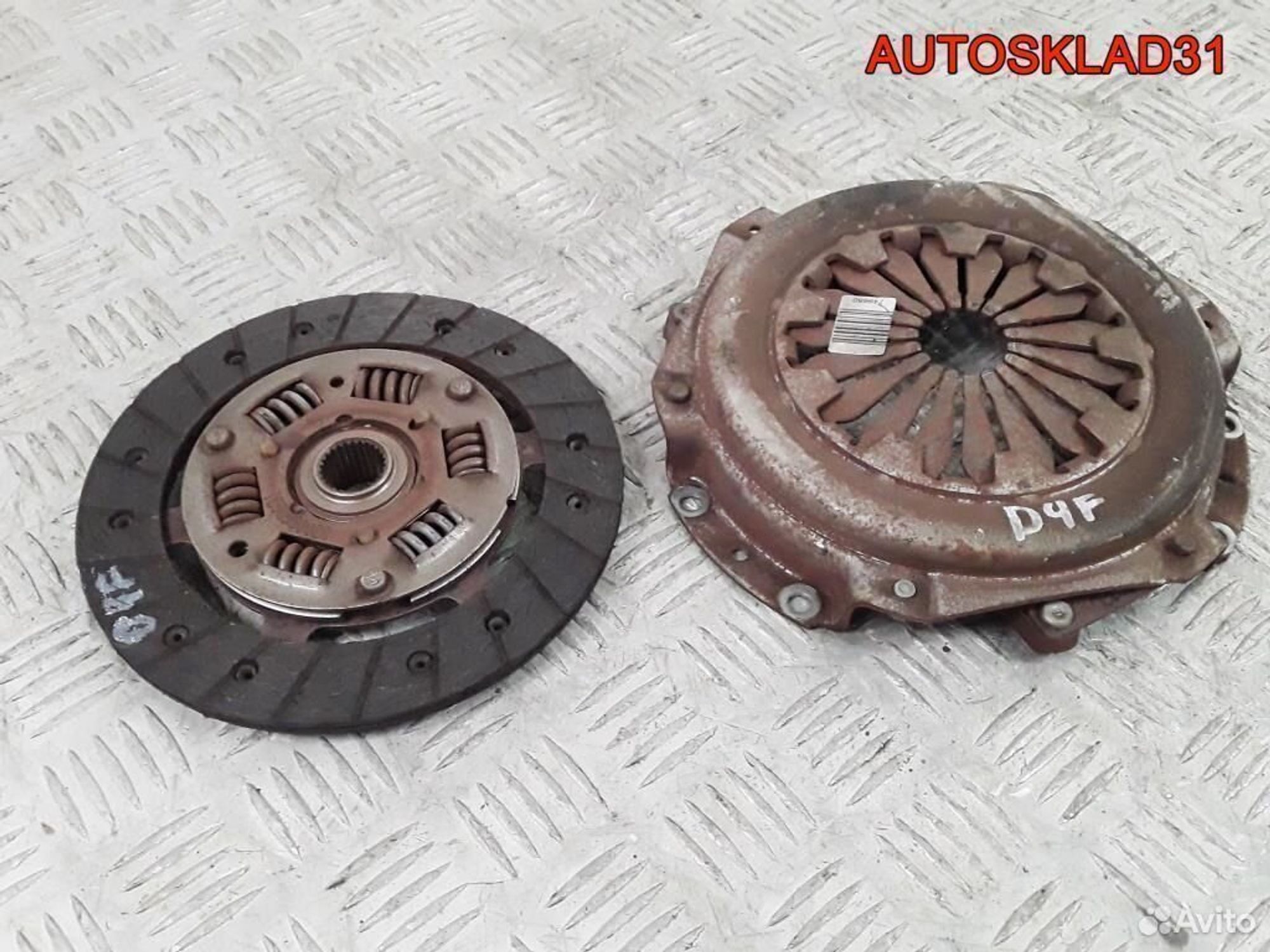 Комплекет сцепления Renault Sandero D4F 820066062, 4100 рублей, Дубовое