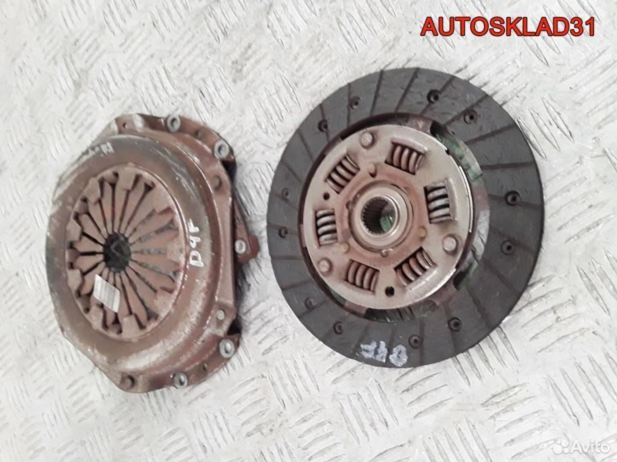 Комплекет сцепления Renault Sandero D4F 820066062, 4100 рублей, Дубовое