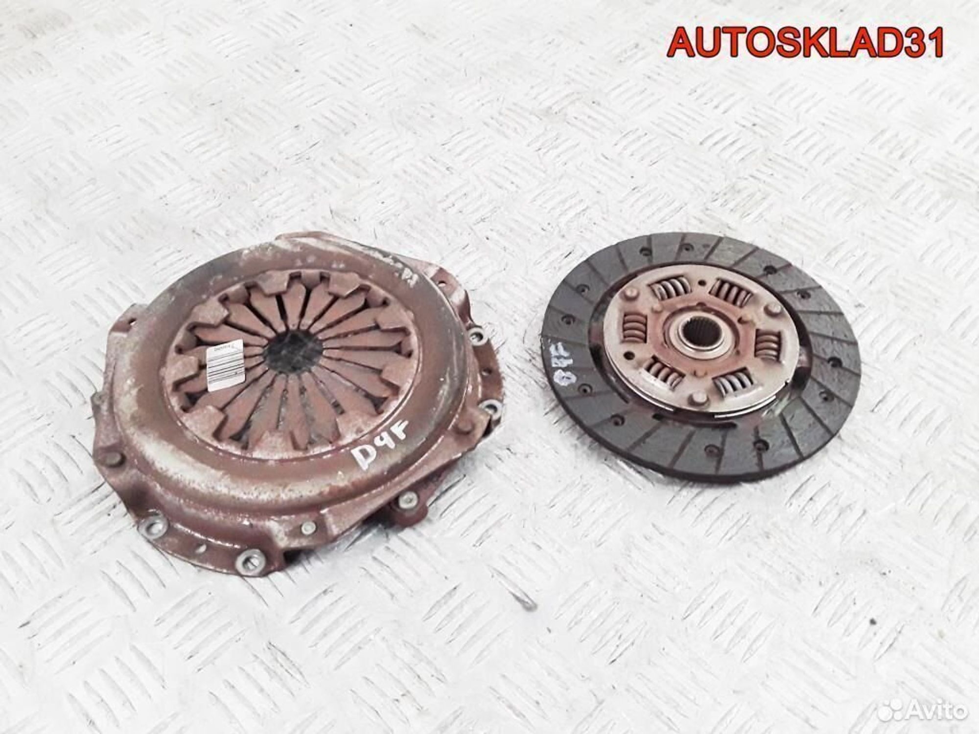 Комплекет сцепления Renault Sandero D4F 820066062, 4100 рублей, Дубовое