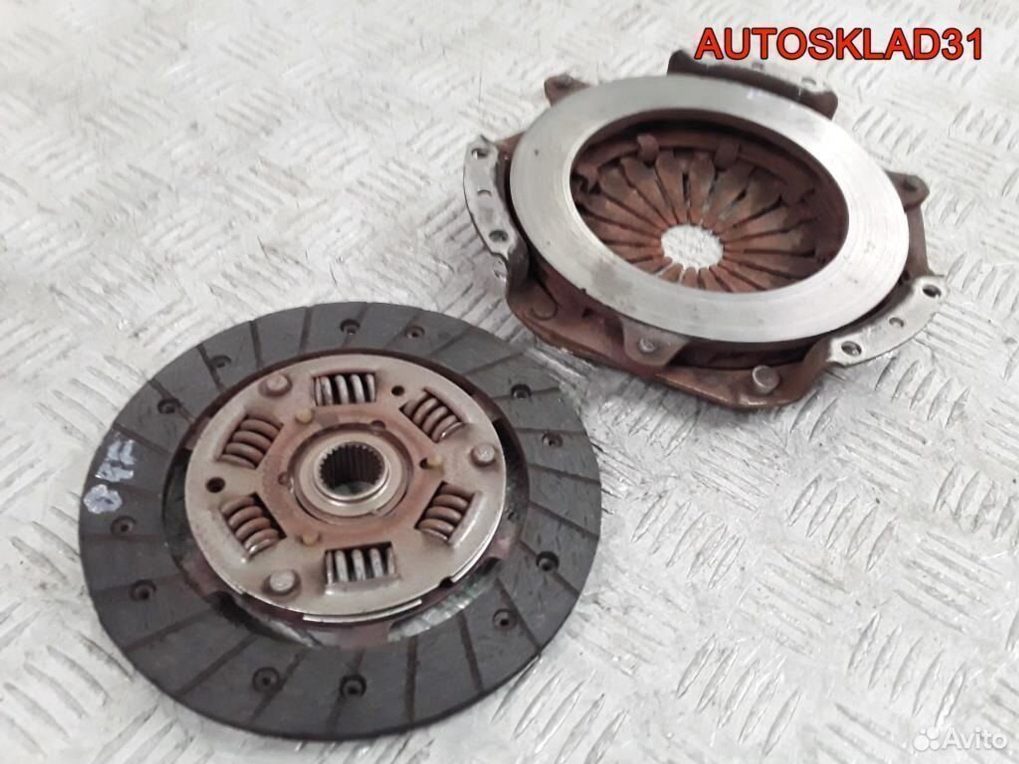 Комплекет сцепления Renault Sandero D4F 820066062, 4100 рублей, Дубовое