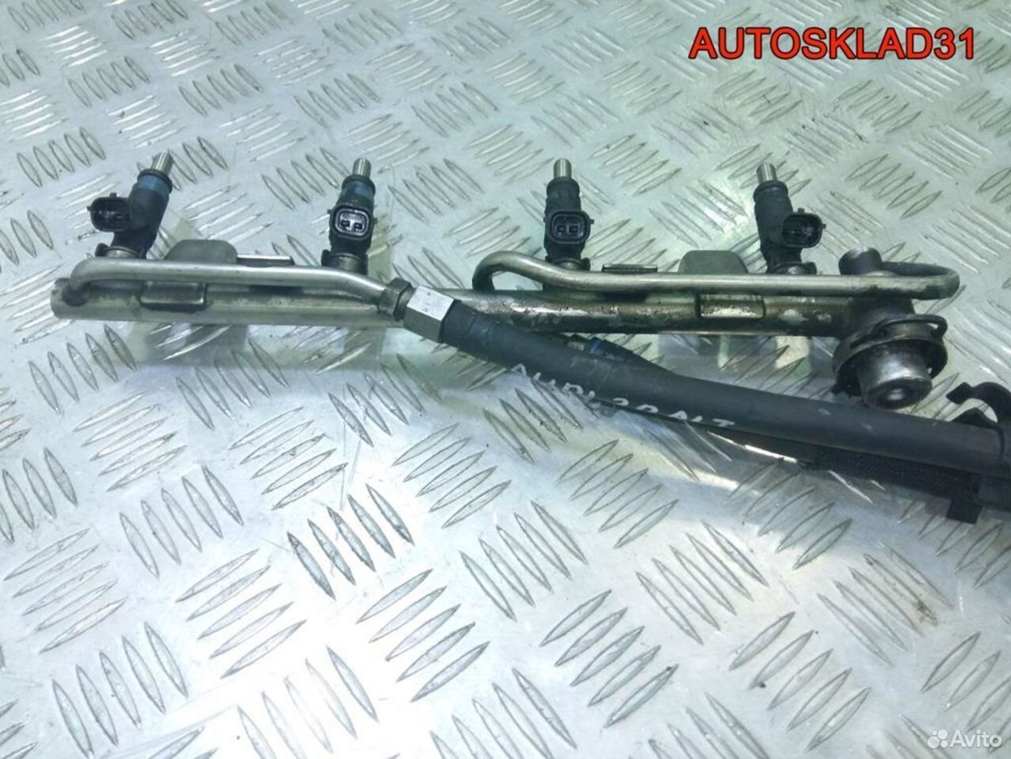 Форсунка инжекторная Audi A4 B6 2.0 ALT 06B133551K, 600 рублей, Дубовое