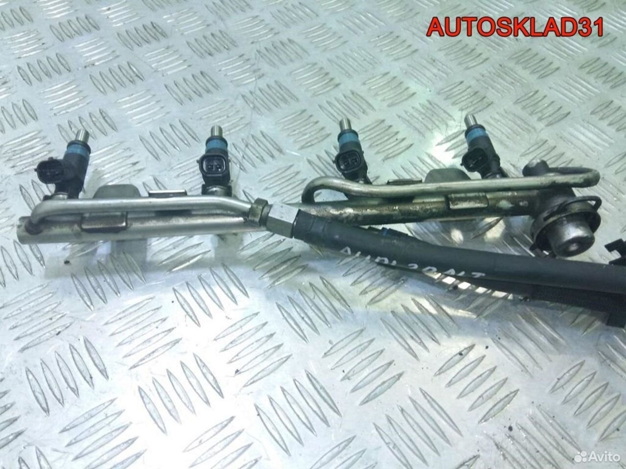Форсунка инжекторная Audi A4 B6 2.0 ALT 06B133551K, 600 рублей, Дубовое