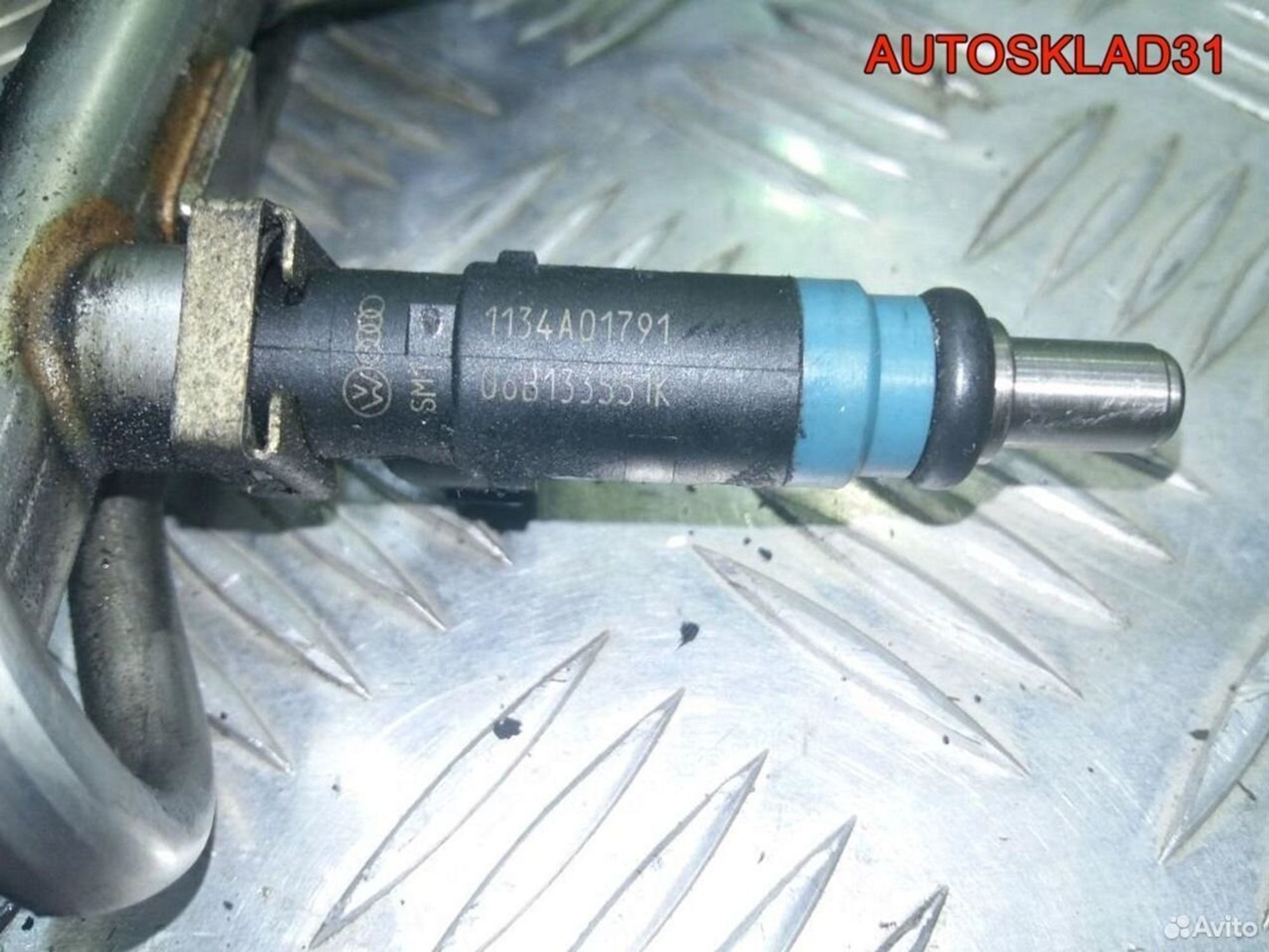 Форсунка инжекторная Audi A4 B6 2.0 ALT 06B133551K, 600 рублей, Дубовое