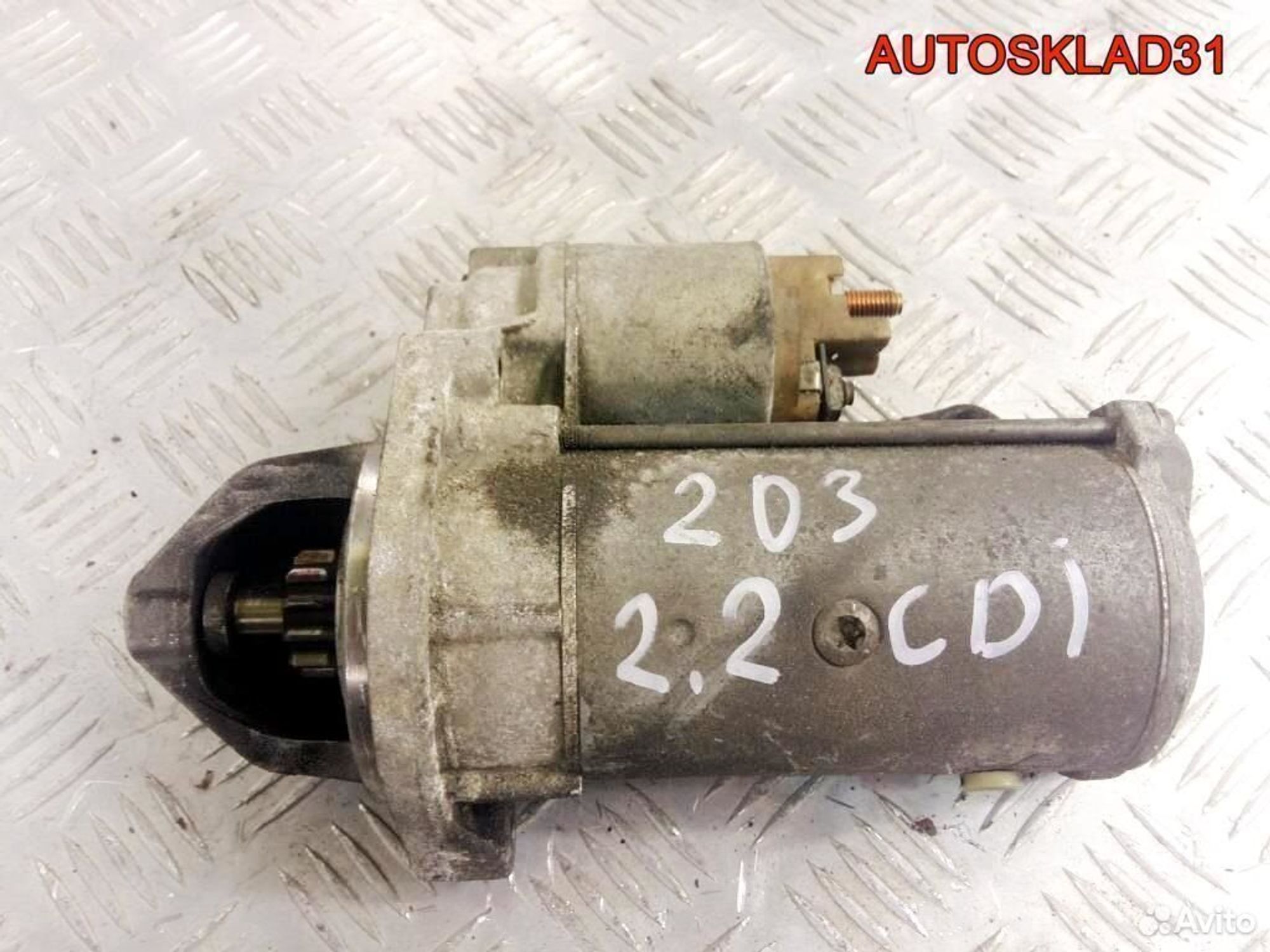 Стартер Mercedes Benz W203 2.2 646 CDI A0051511301, 5200 рублей, Дубовое