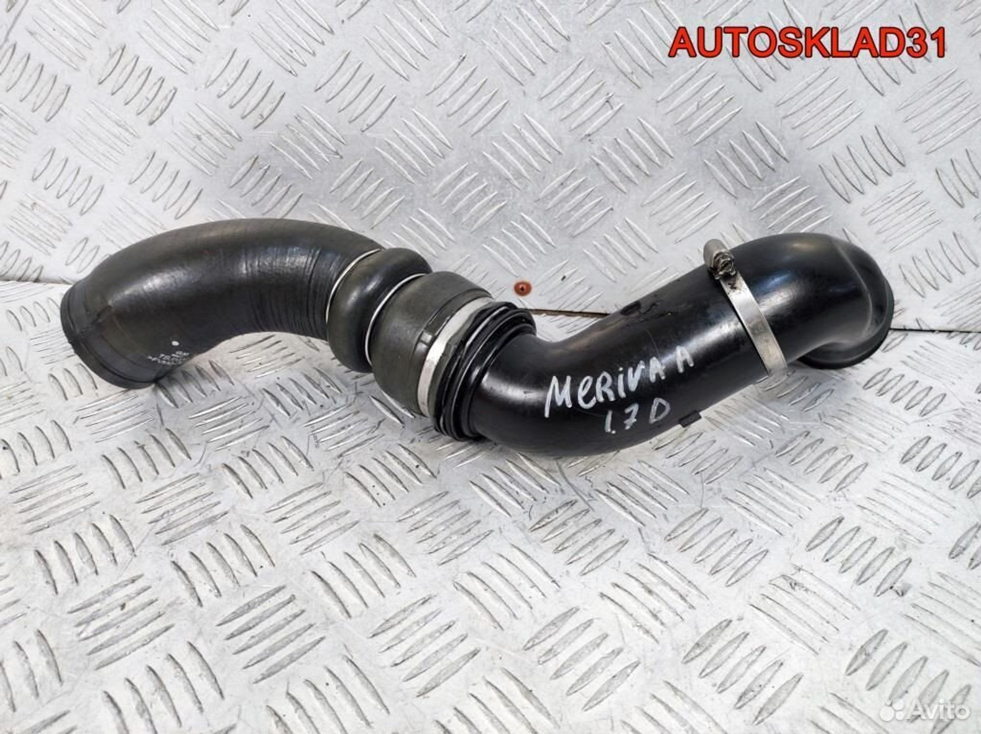 Патрубок интеркулера Opel Meriva A Z17DTR 13223834, 2100 рублей, Дубовое