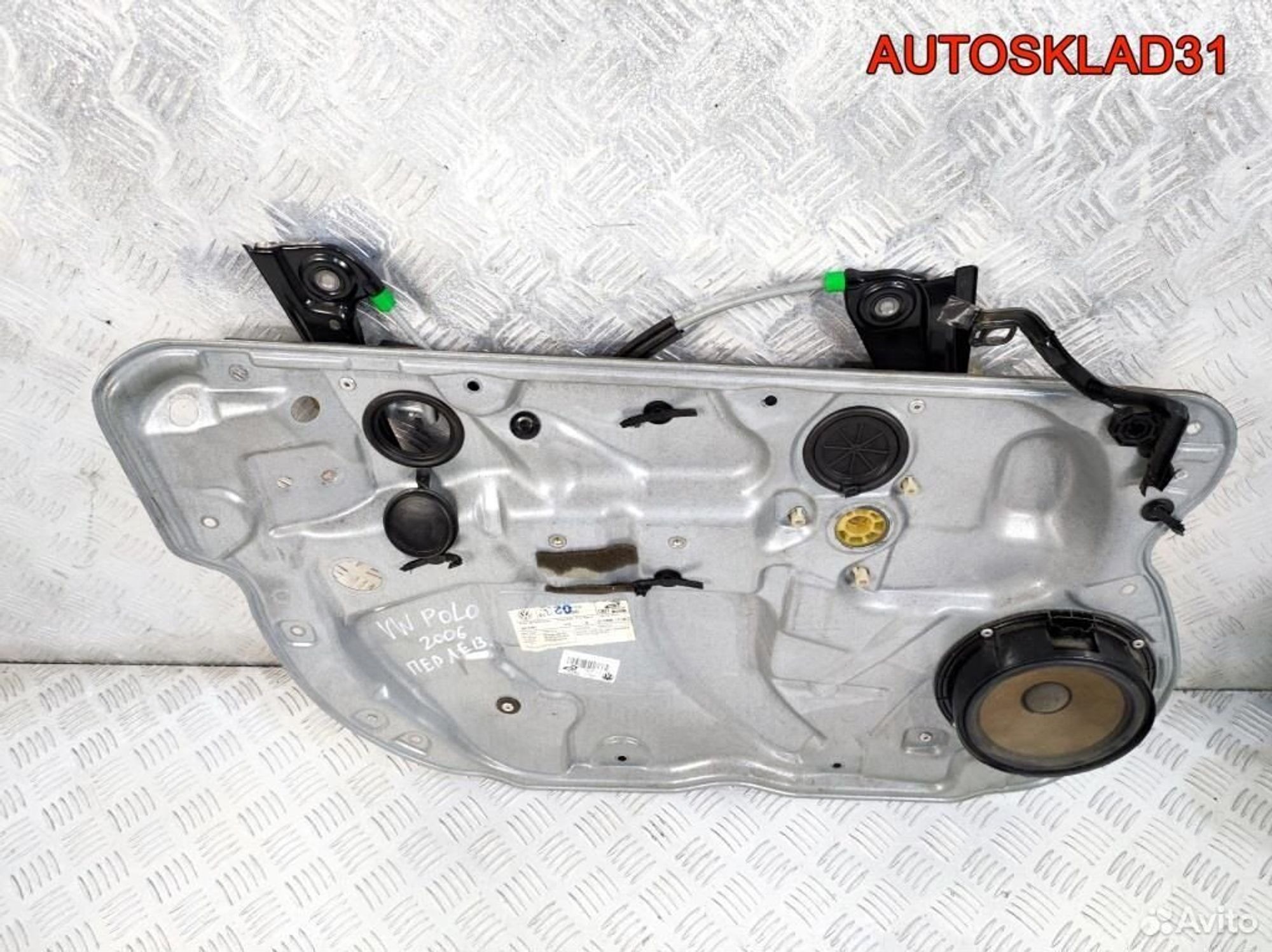 Стеклоподъемник передний левый VW Polo 6Q4837755, 3600 рублей, Дубовое