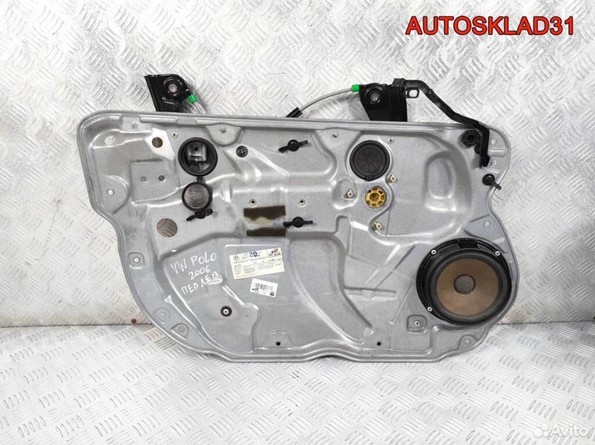 Стеклоподъемник передний левый VW Polo 6Q4837755, 3600 рублей, Дубовое