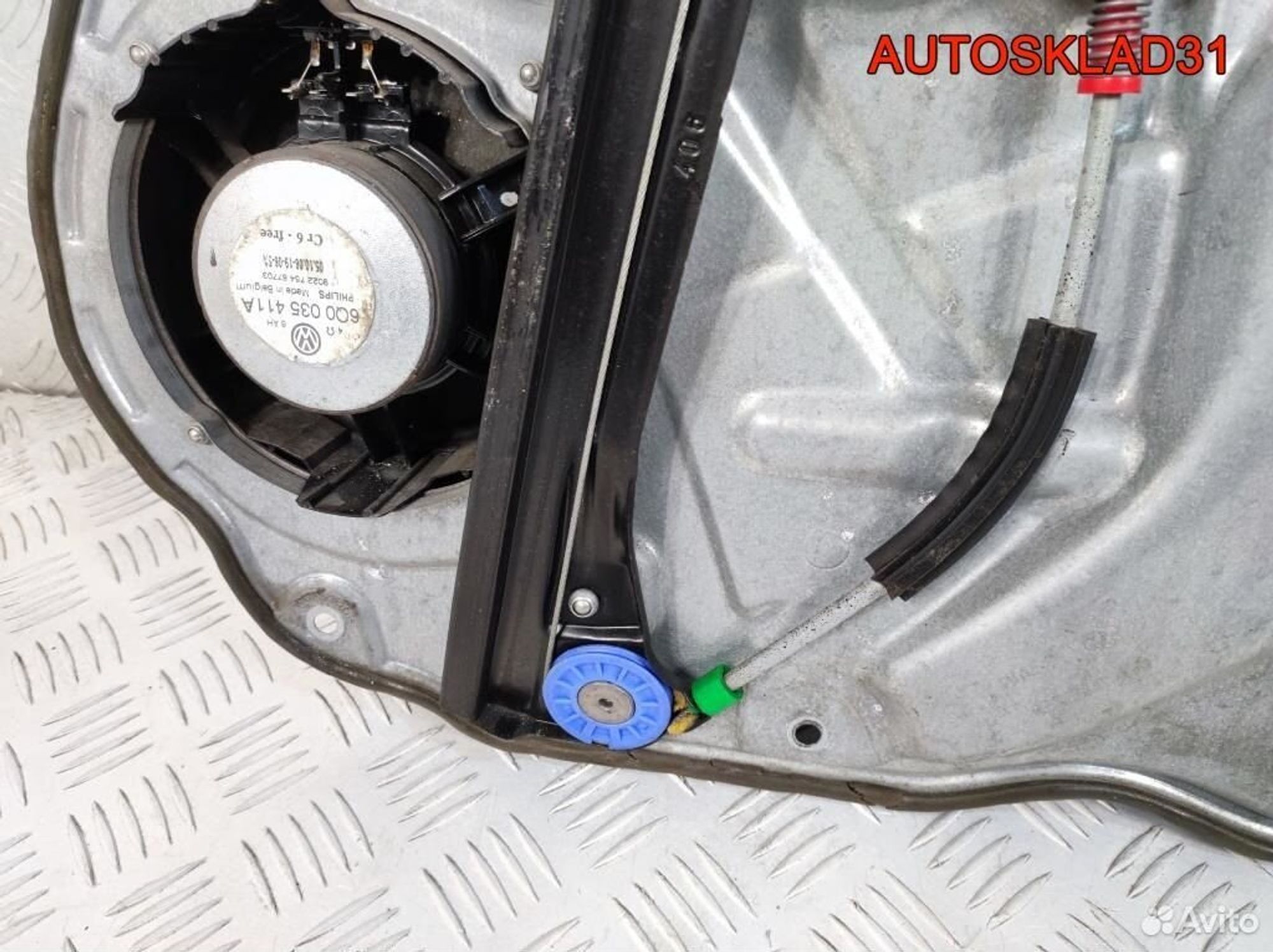 Стеклоподъемник передний левый VW Polo 6Q4837755, 3600 рублей, Дубовое