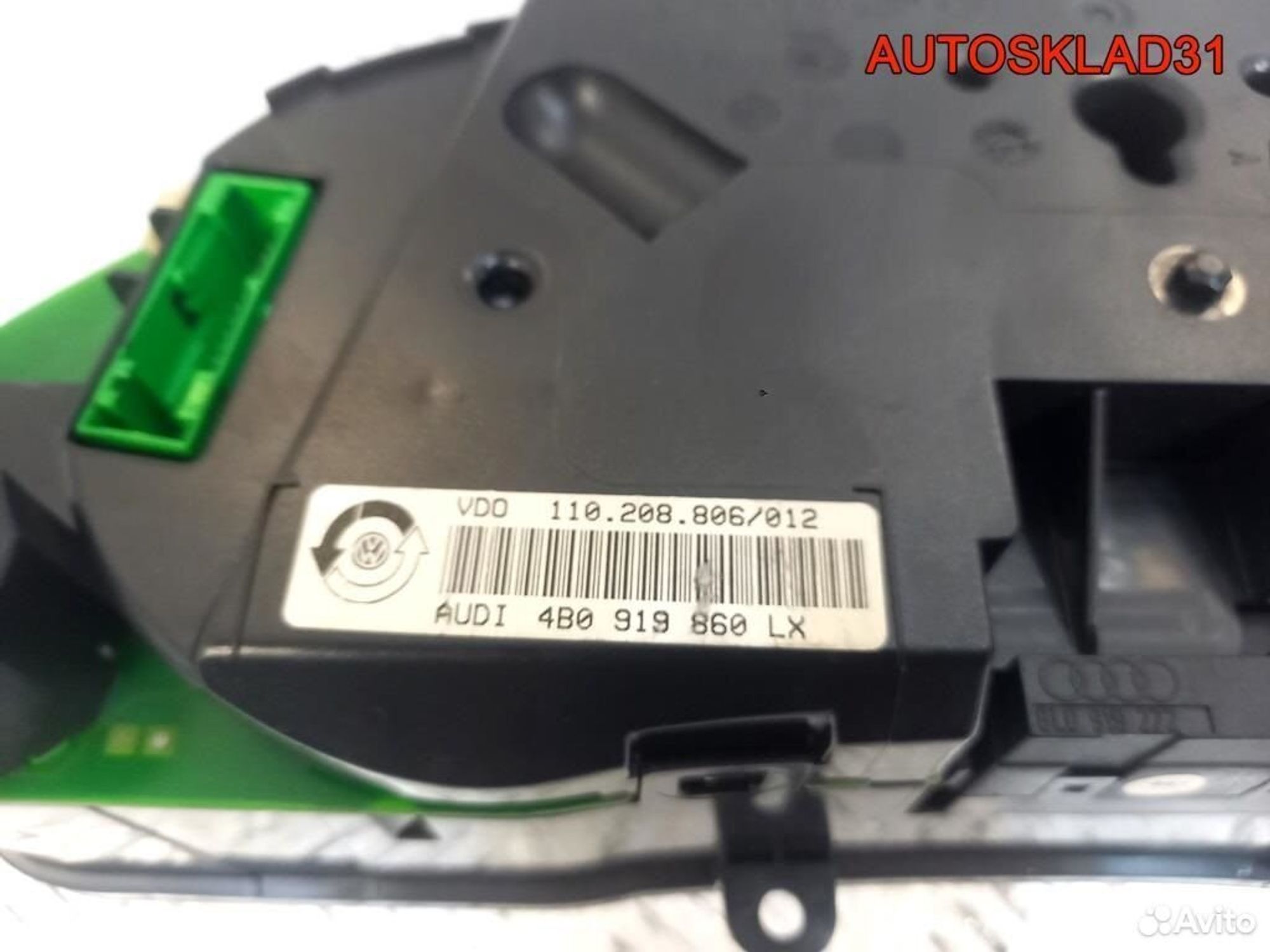 Панель приборов Audi A6 C5 4B0919860LX бензин, 4000 рублей, Дубовое