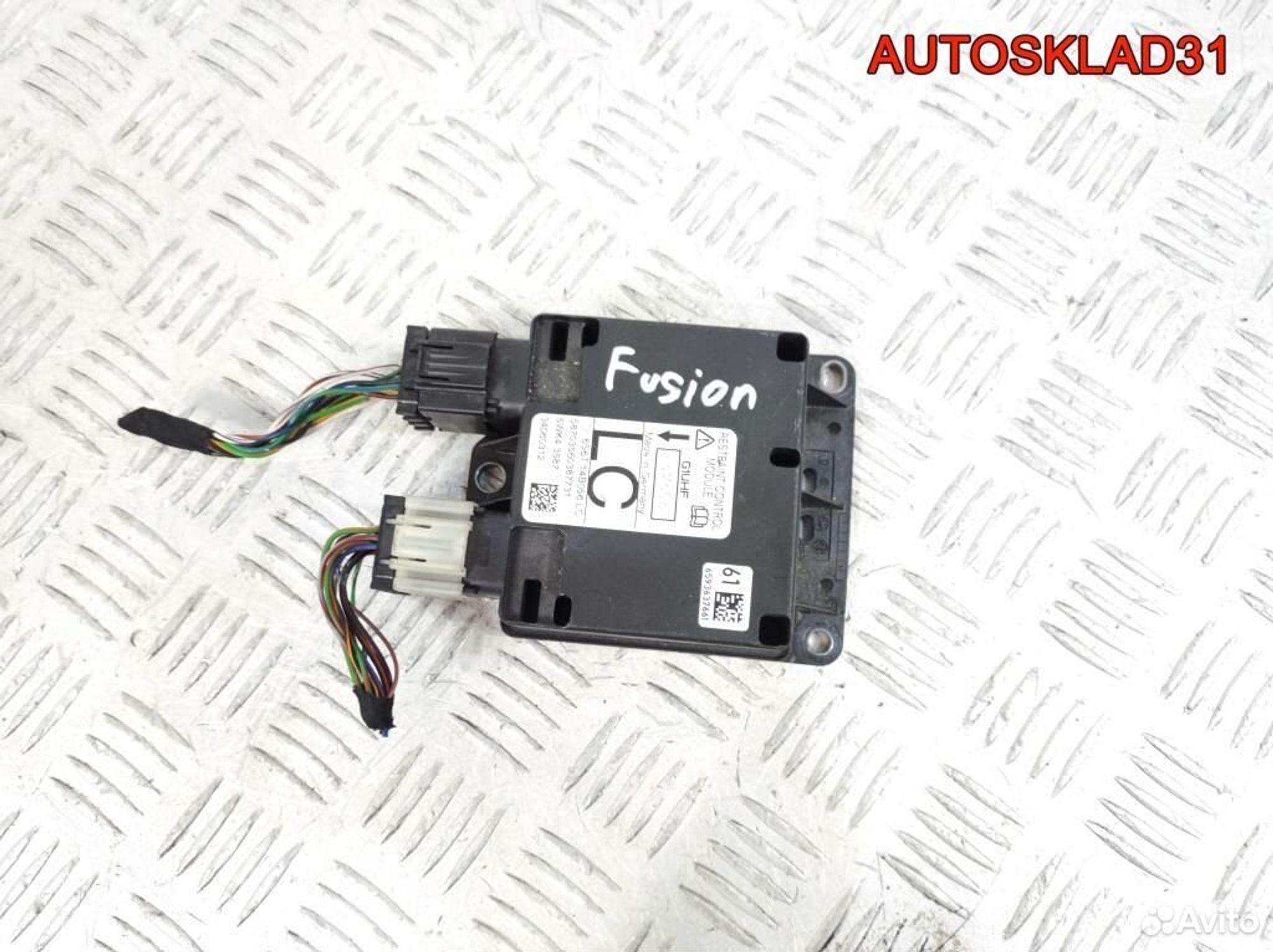 Блок управления AIR BAG Ford Fiesta 6S6T14B056LC, 600 рублей, Дубовое